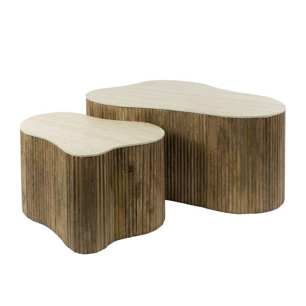 Organische Salontafel set van 2 | Nuovo shamrock