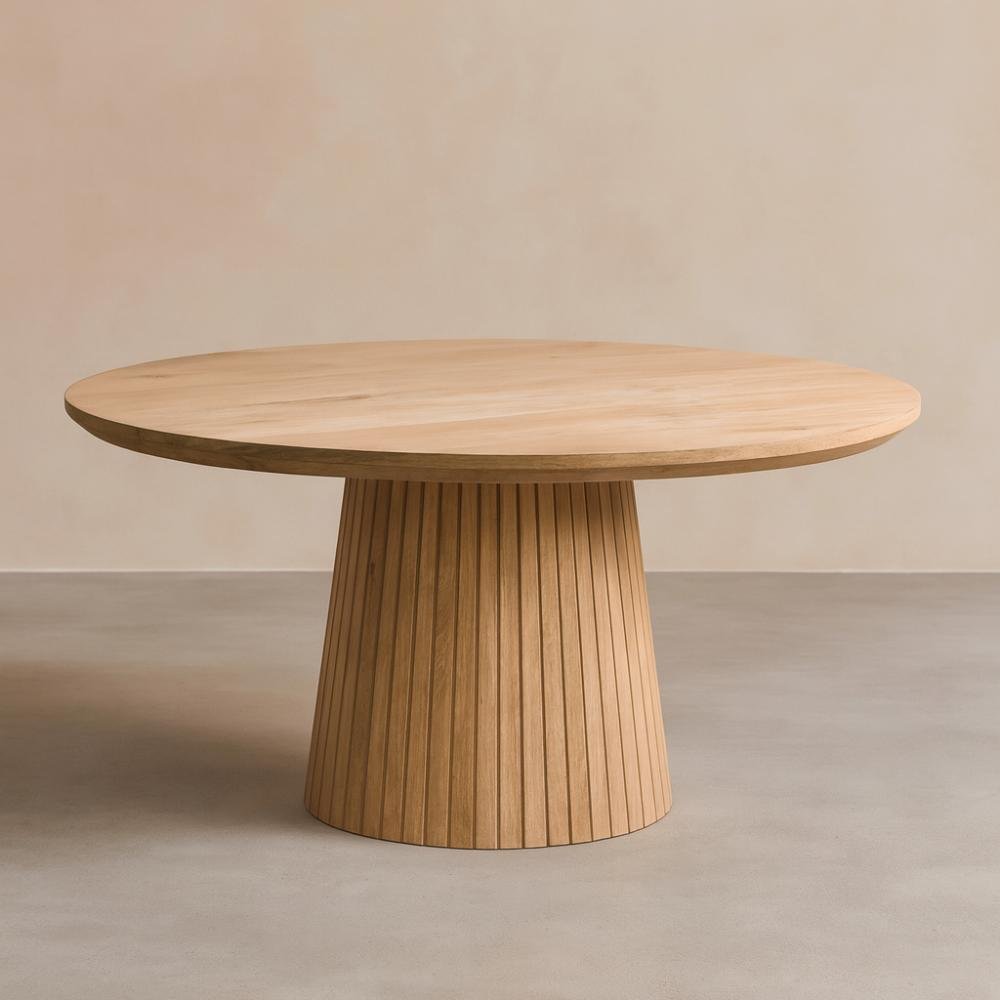 Ronde Salontafel | Solana | 80 cm | Naturel
