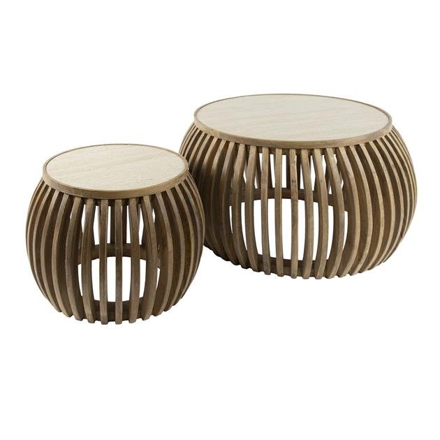 Ronde Salontafel set van 2 Nuovo Curve