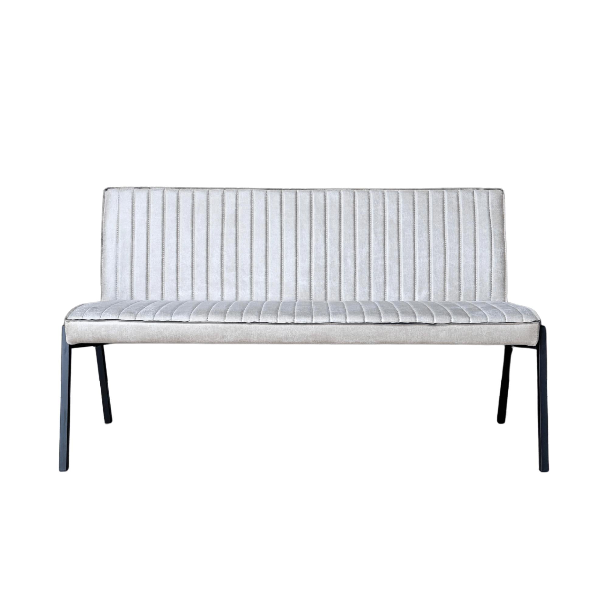 Eetkamerbank Tivoli Bull | 155 cm | Beige - Industrieelinhuis.nl