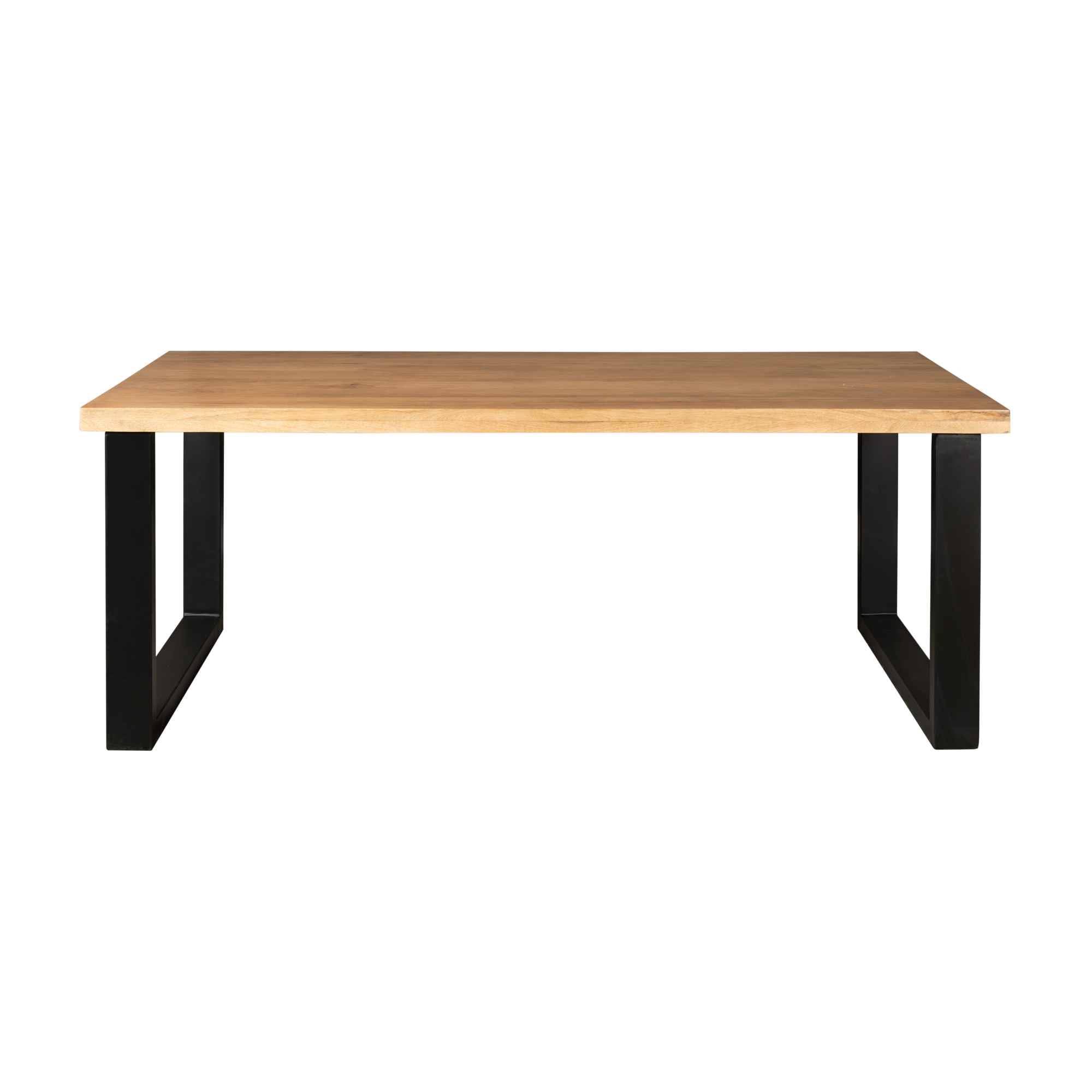 Eettafel Mangohout Denver | Rechthoek U-poot | 240 cm