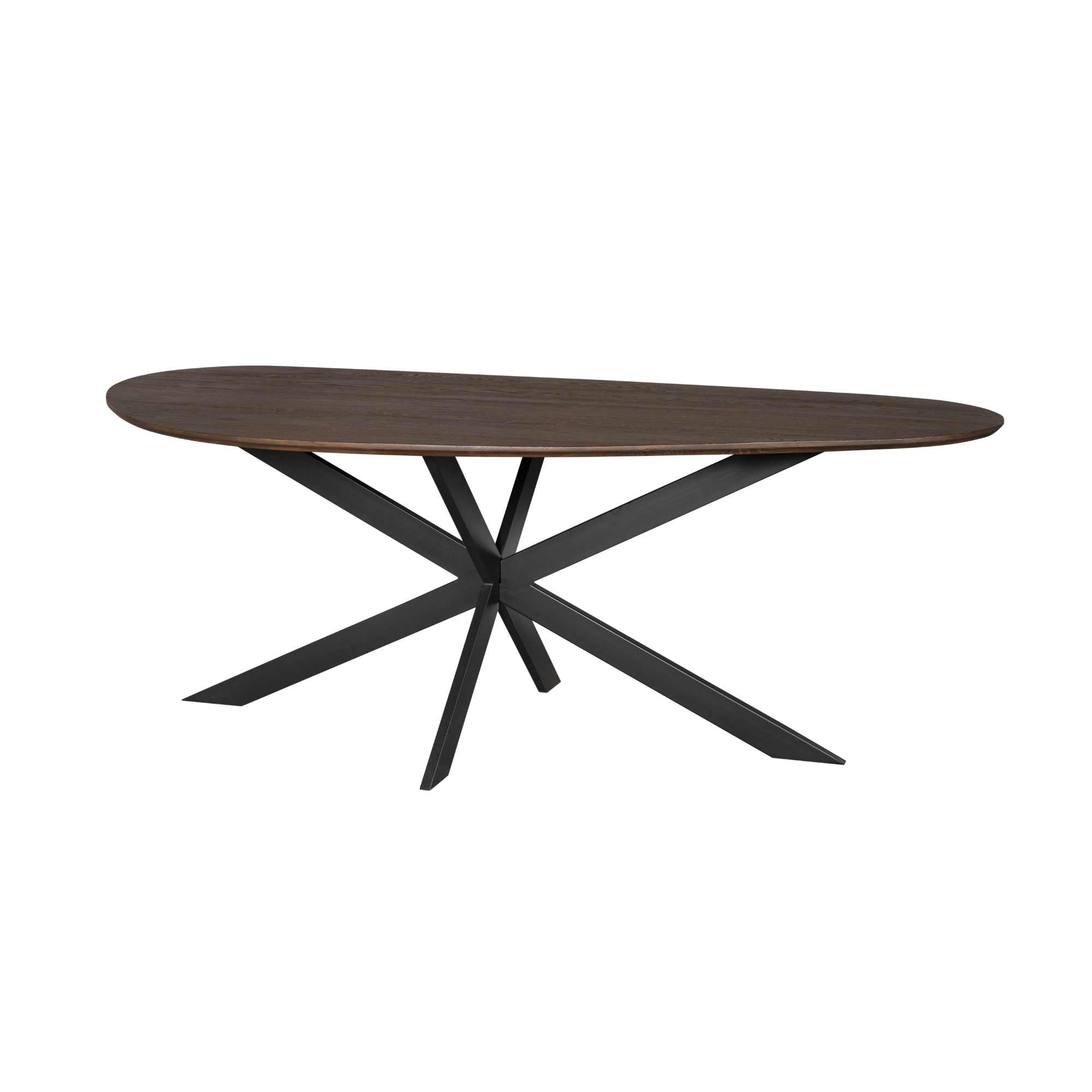 Eettafel Cloud | 280 cm | Eiken | Brown - Industrieelinhuis.nl