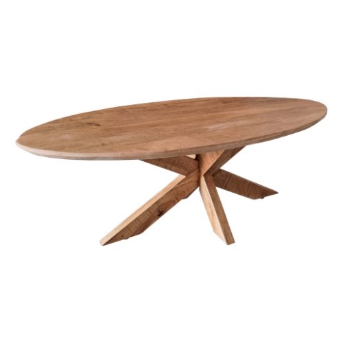 Salontafel Nordic | Ovaal | 130x70 cm - Industrieelinhuis.nl