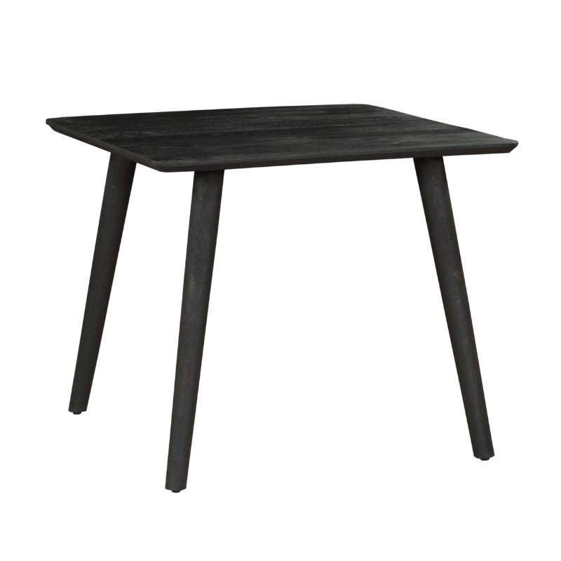 Eettafel Omaha Black | 90 cm - Industrieelinhuis.nl