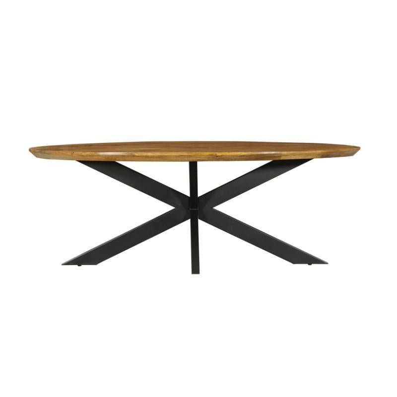 Eettafel Brandy | 240 cm | Ovaal - Industrieelinhuis.nl