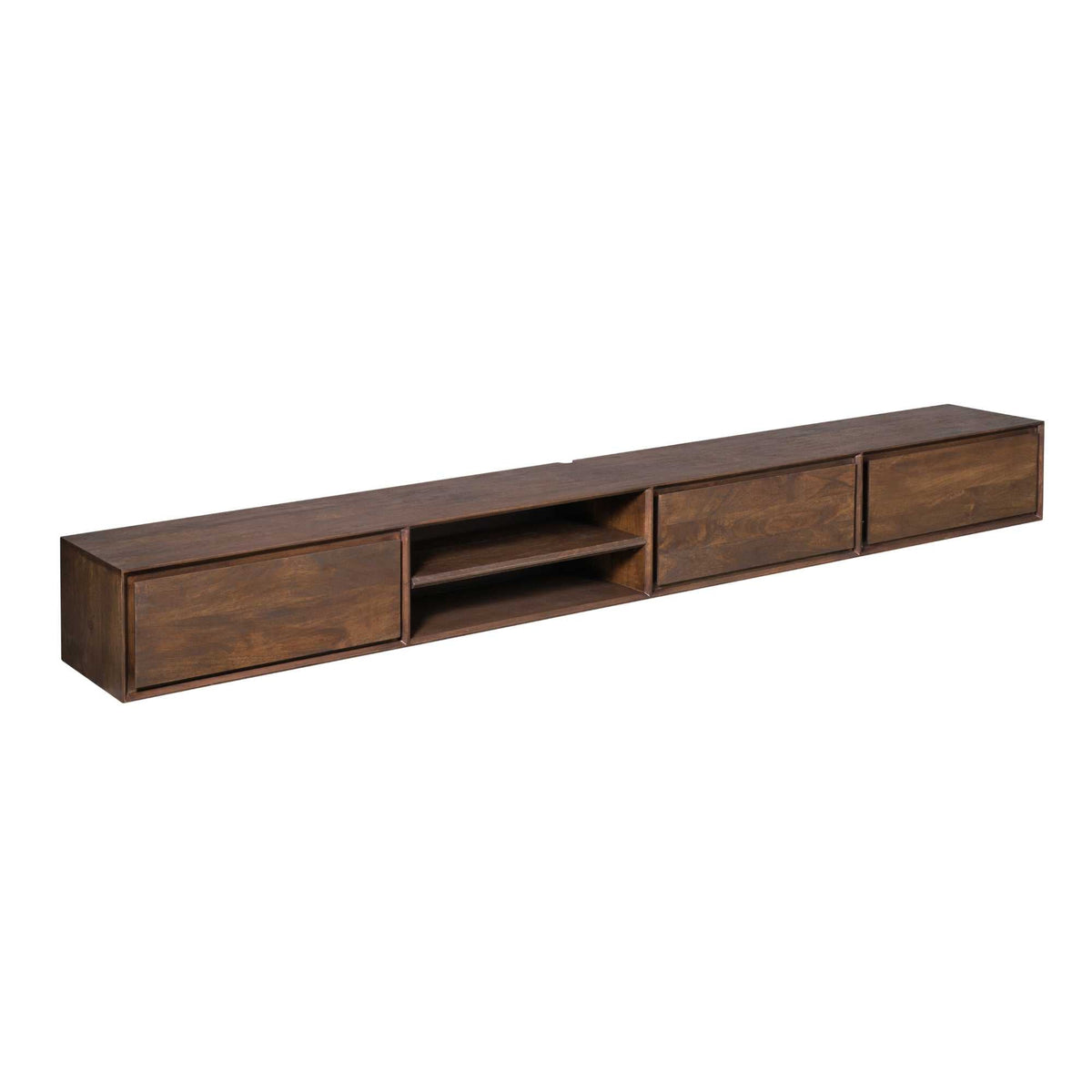 Zwevend tv meubel Ambiance Brown | 280 cm - Industrieelinhuis.nl