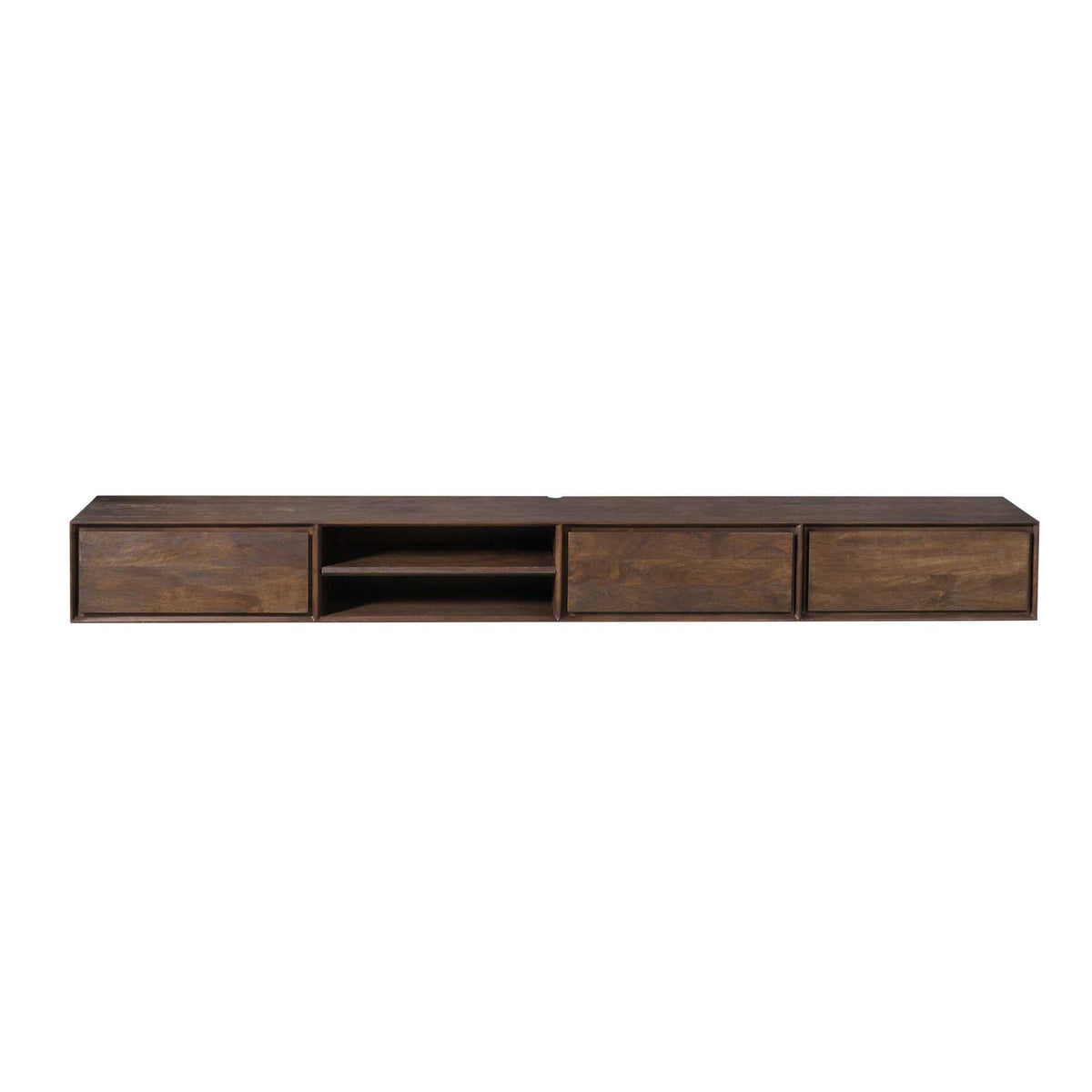 Zwevend tv meubel Ambiance Brown | 280 cm - Industrieelinhuis.nl