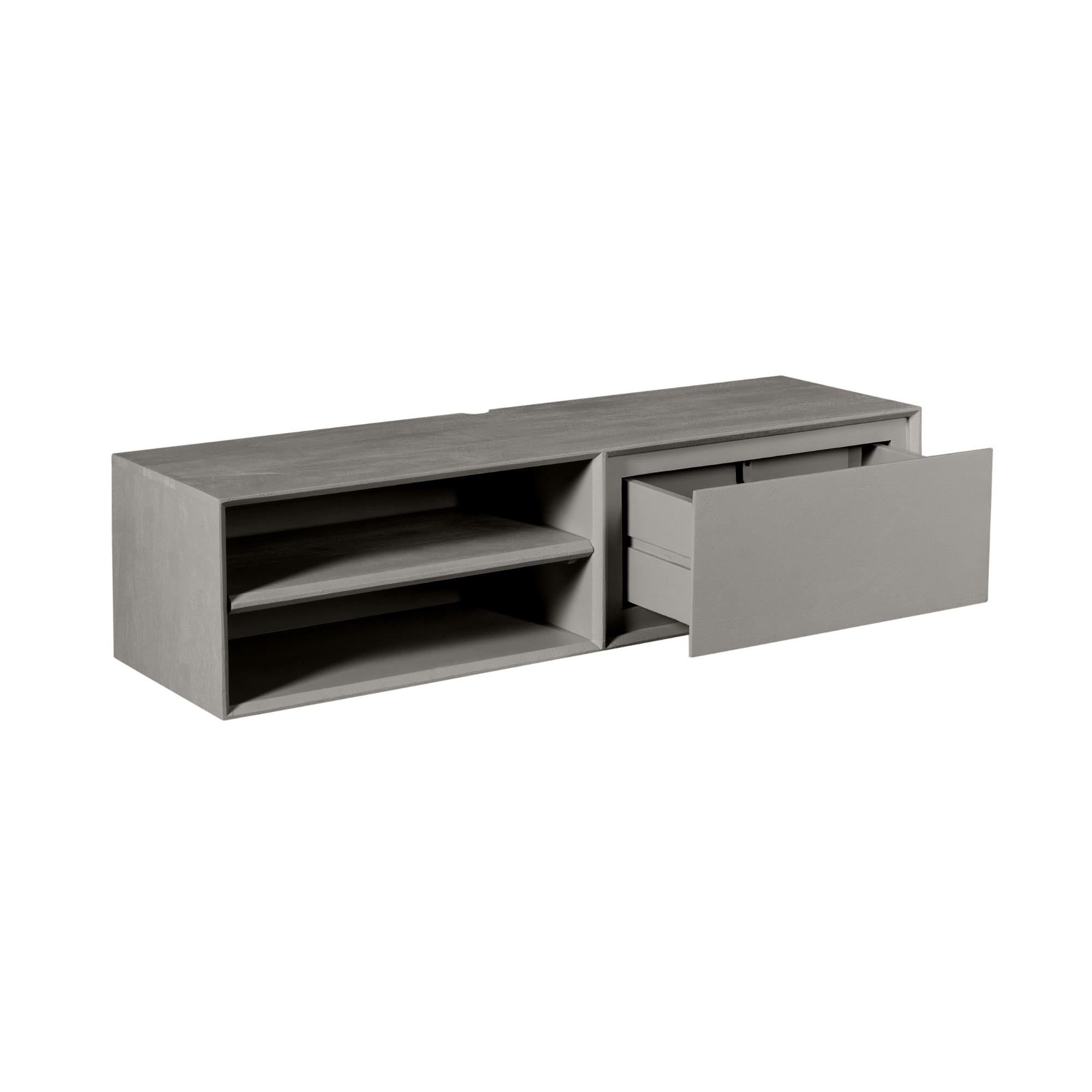 Zwevend tv meubel Ambiance Taupe | 120 cm - Industrieelinhuis.nl