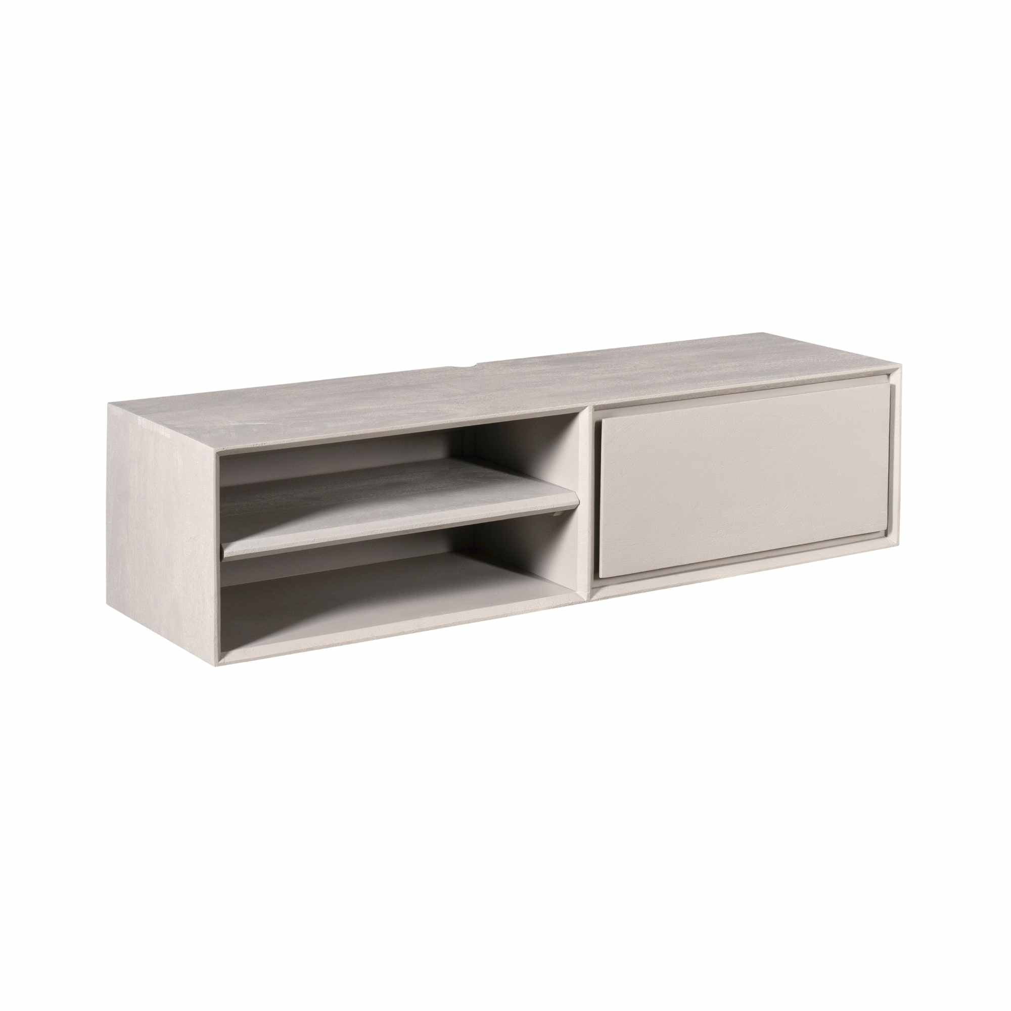 Zwevend tv meubel Ambiance Taupe | 120 cm - Industrieelinhuis.nl