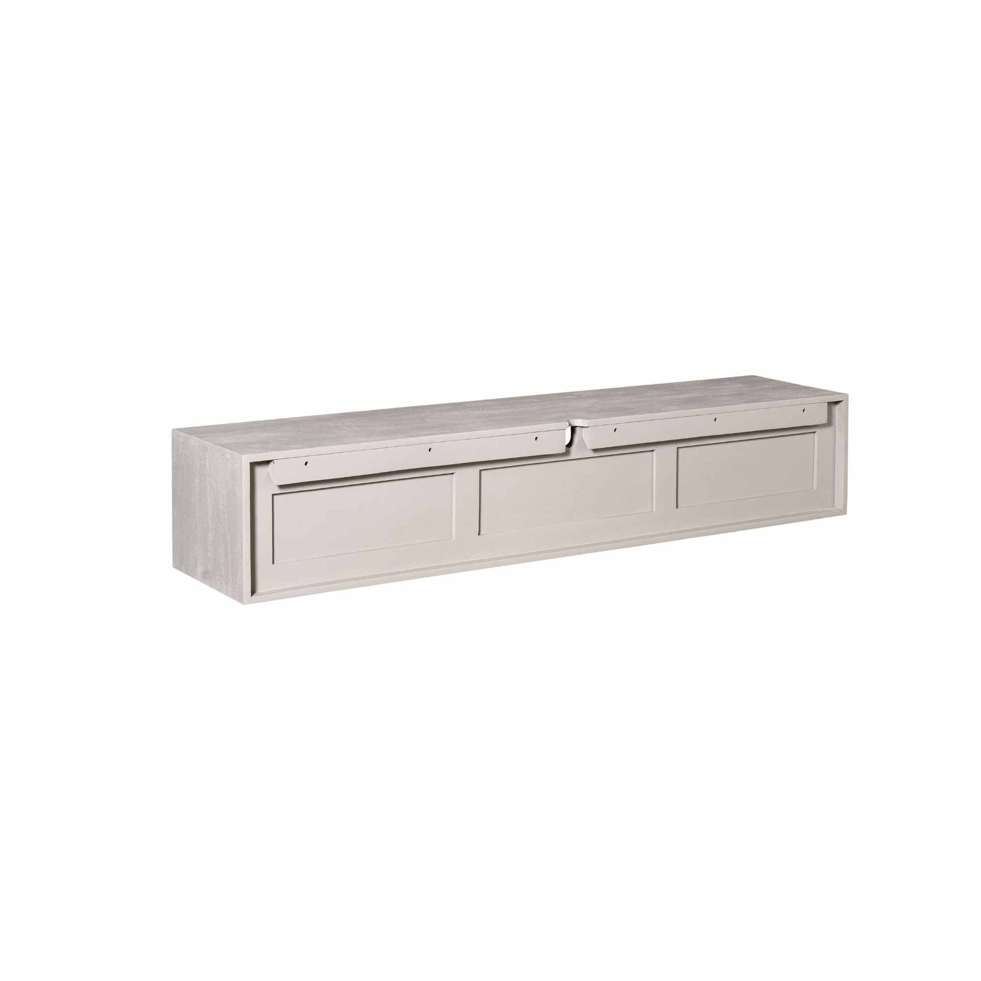 Zwevend tv meubel Ambiance Taupe | 160 cm - Industrieelinhuis.nl
