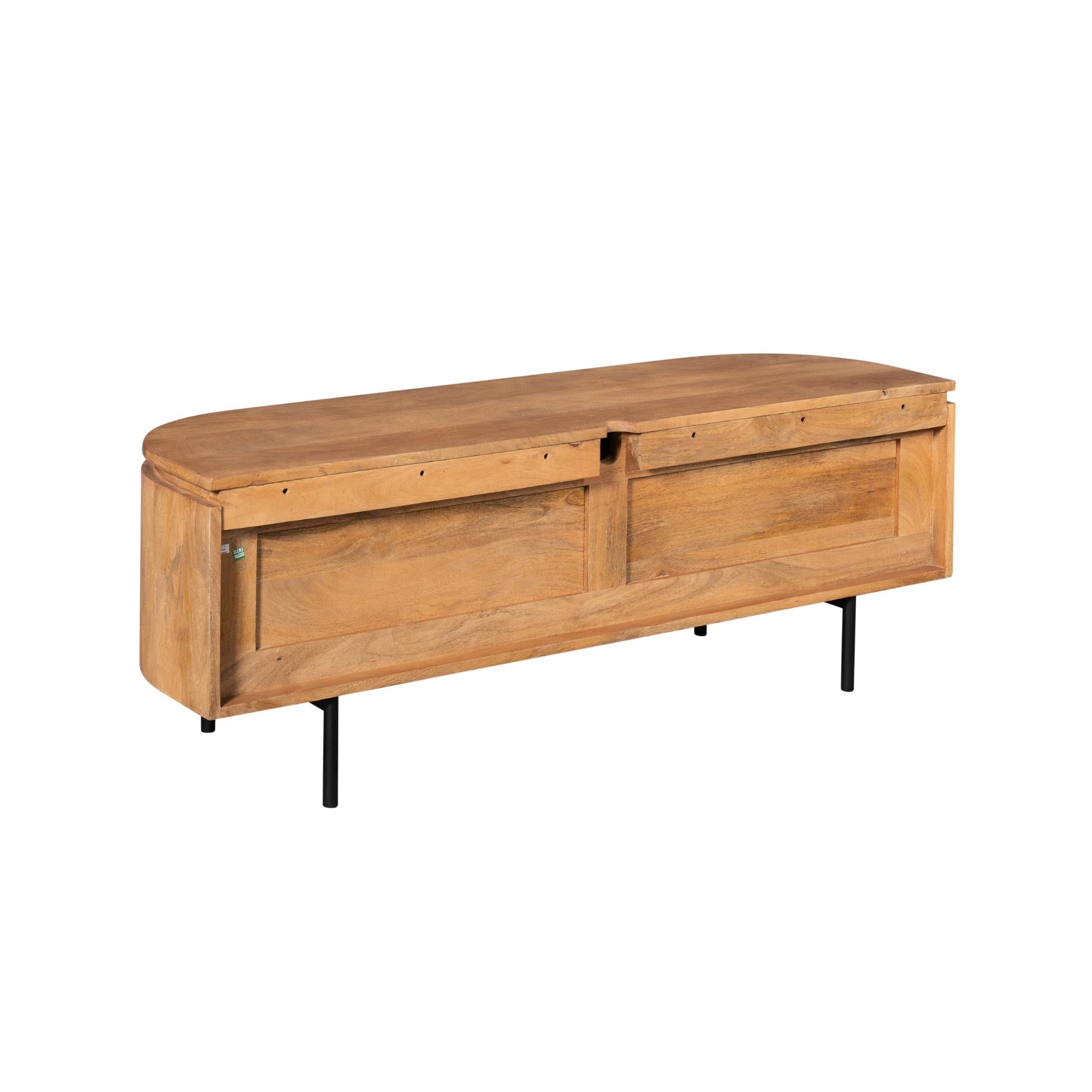Tv meubel Excellent Naturel | 120 cm - Industrieelinhuis.nl
