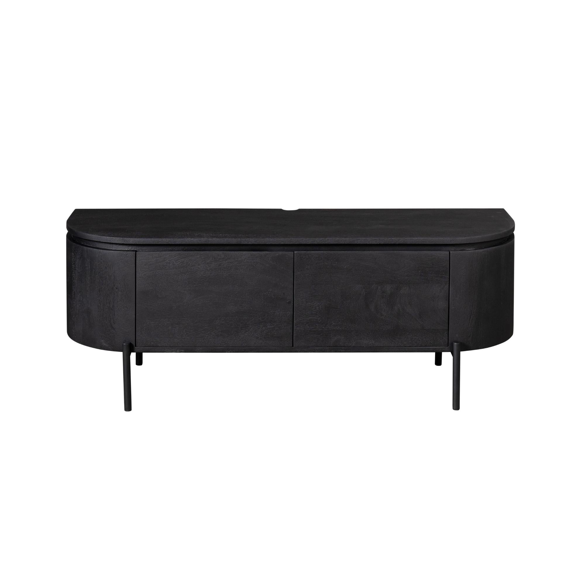 Tv meubel Excellent Black | 120 cm - Industrieelinhuis.nl