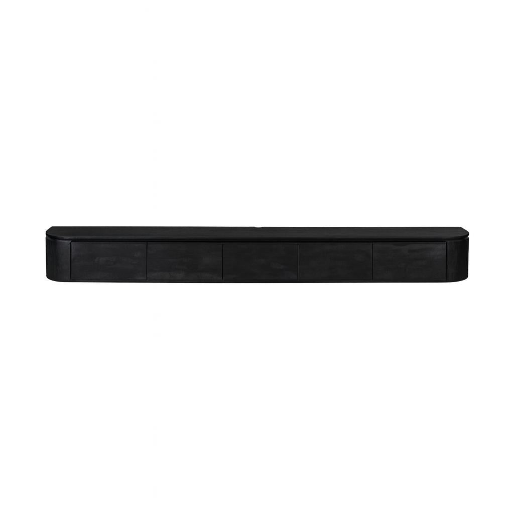 Tv meubel Excellent Black | 280 cm - Industrieelinhuis.nl