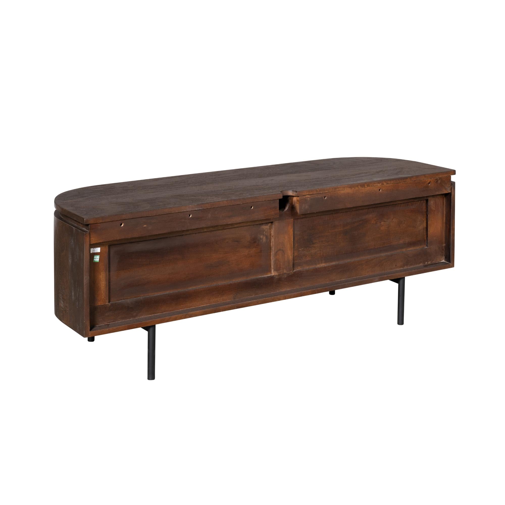 Tv meubel Excellent Brown | 120 cm - Industrieelinhuis.nl