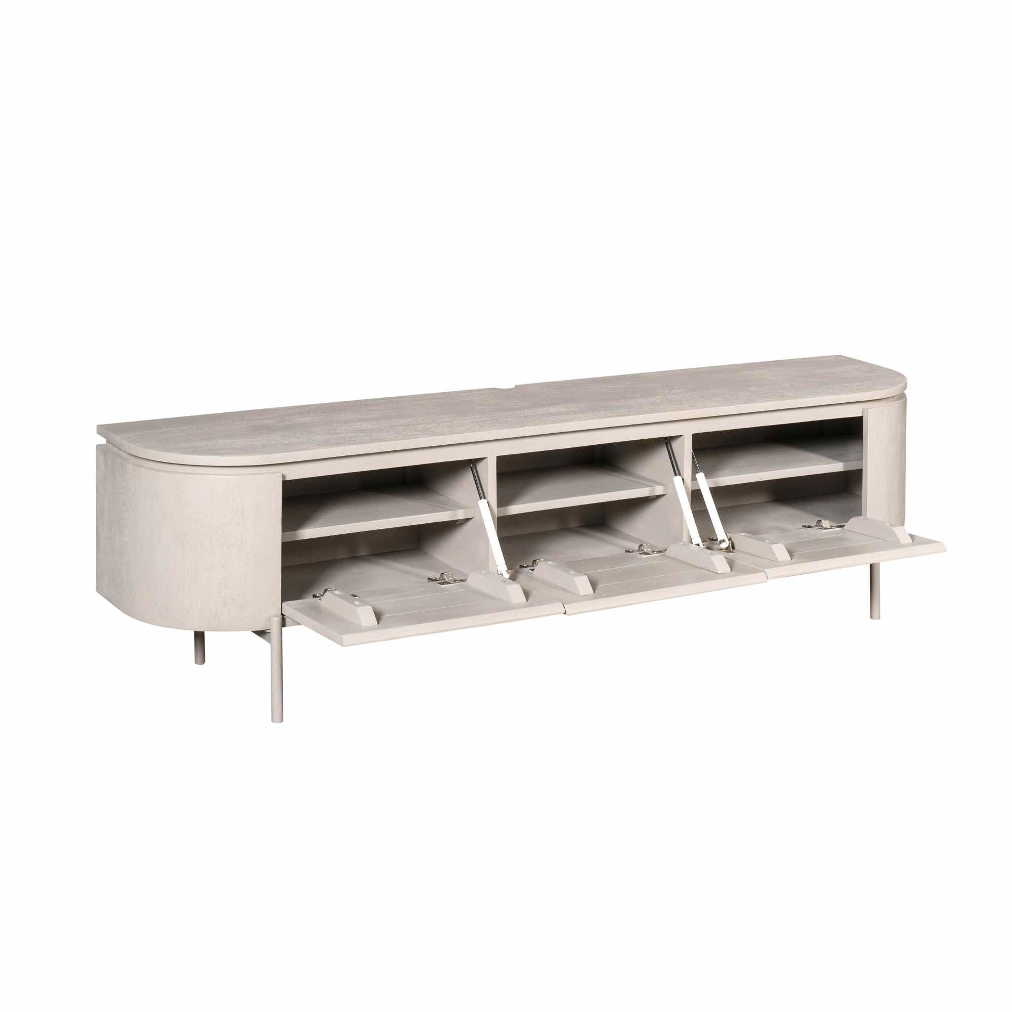 Tv meubel Excellent Taupe | 160 cm - Industrieelinhuis.nl