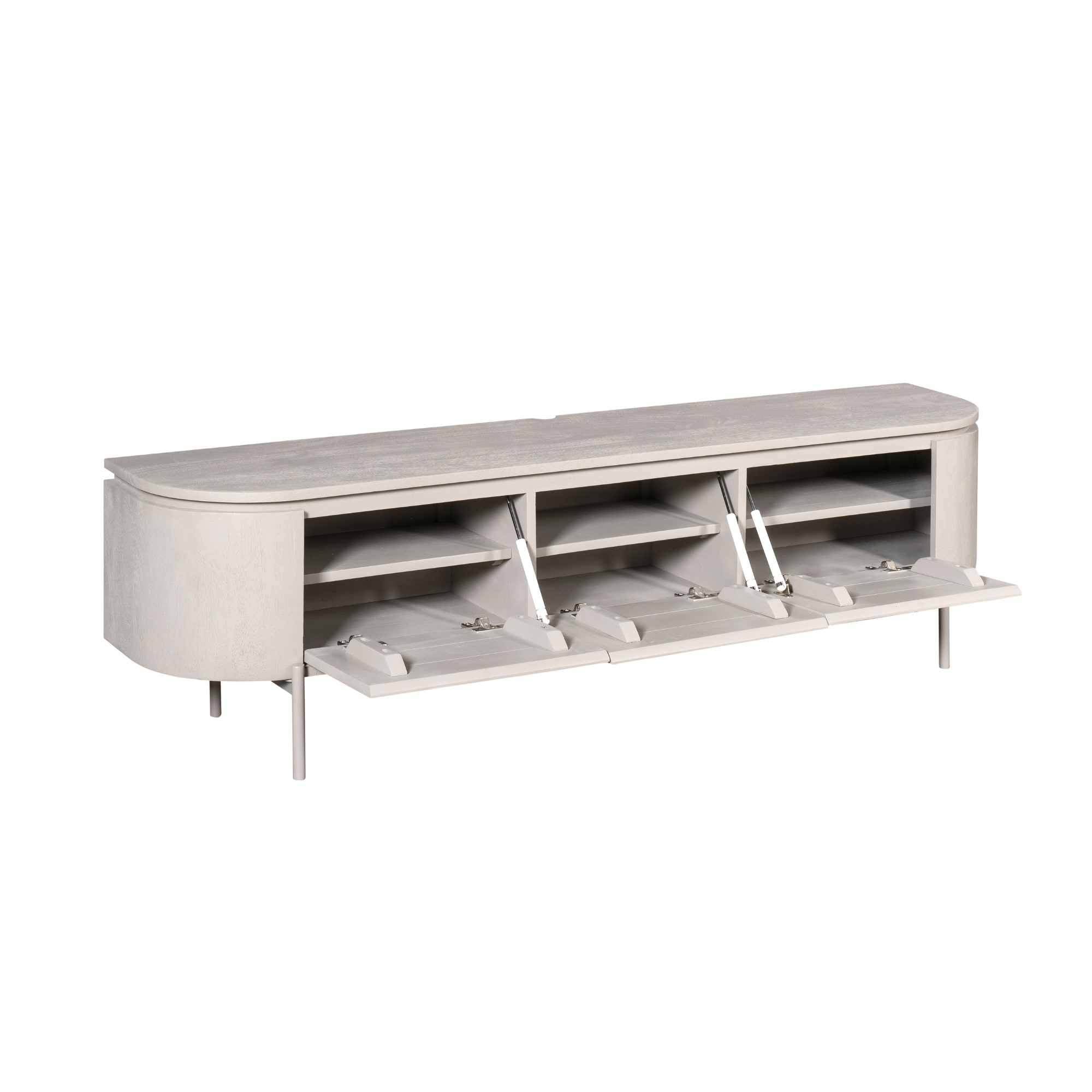 Tv meubel Excellent Taupe | 160 cm - Industrieelinhuis.nl