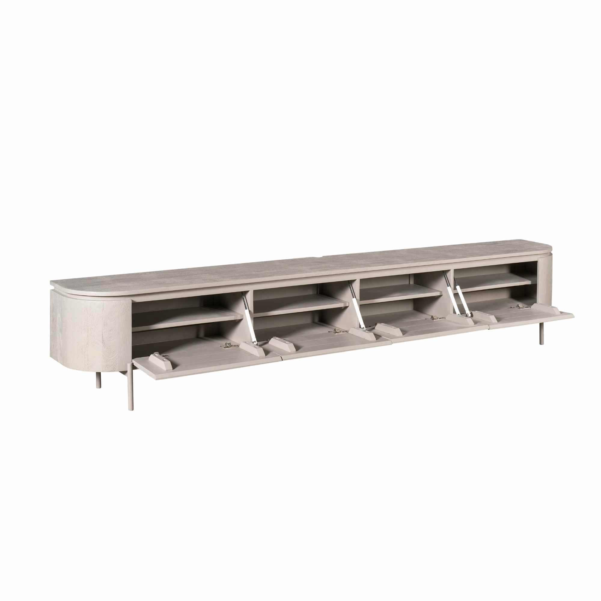 Tv meubel Excellent Taupe | 200 cm - Industrieelinhuis.nl