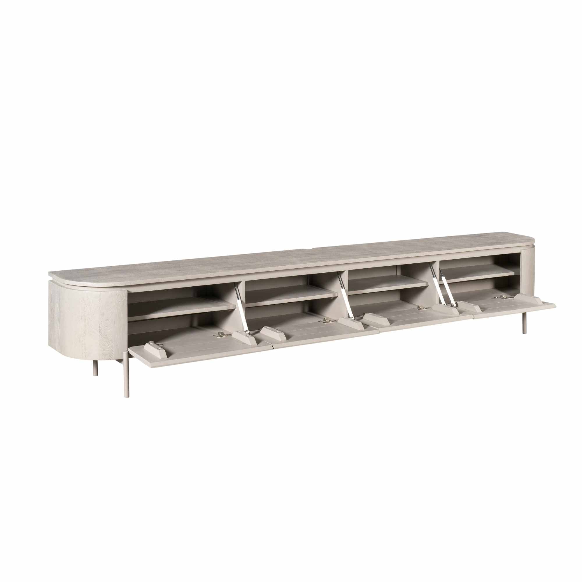 Tv meubel Excellent Taupe | 200 cm - Industrieelinhuis.nl