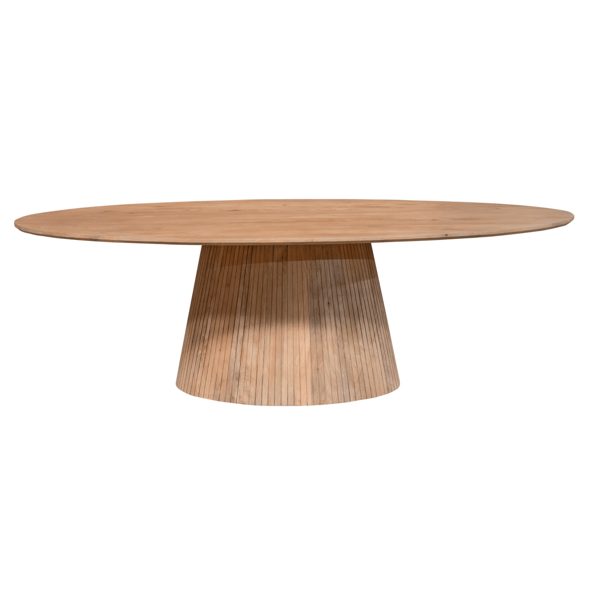 Eettafel Solana | 210 cm | Naturel | Ovaal - Industrieelinhuis.nl