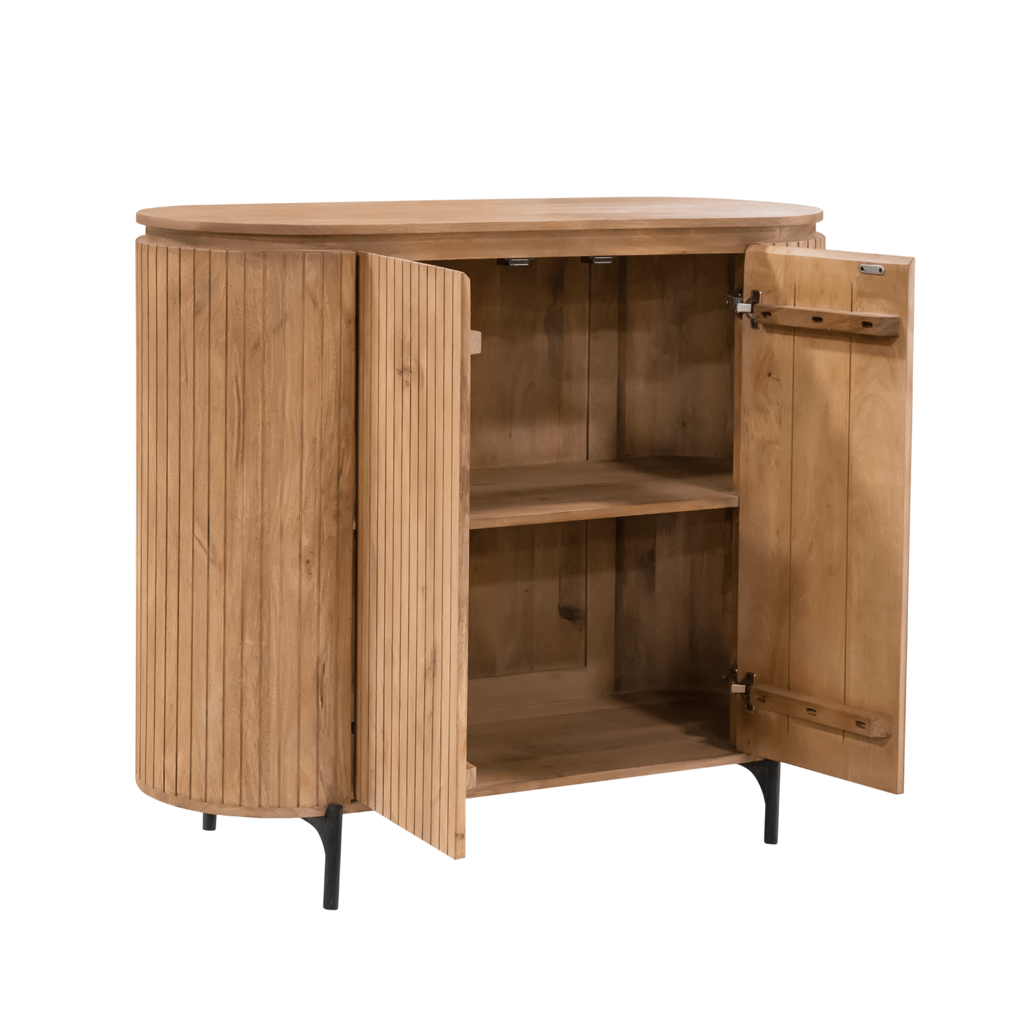 Kabinet kast Solana | 115 cm | Naturel - Industrieelinhuis.nl