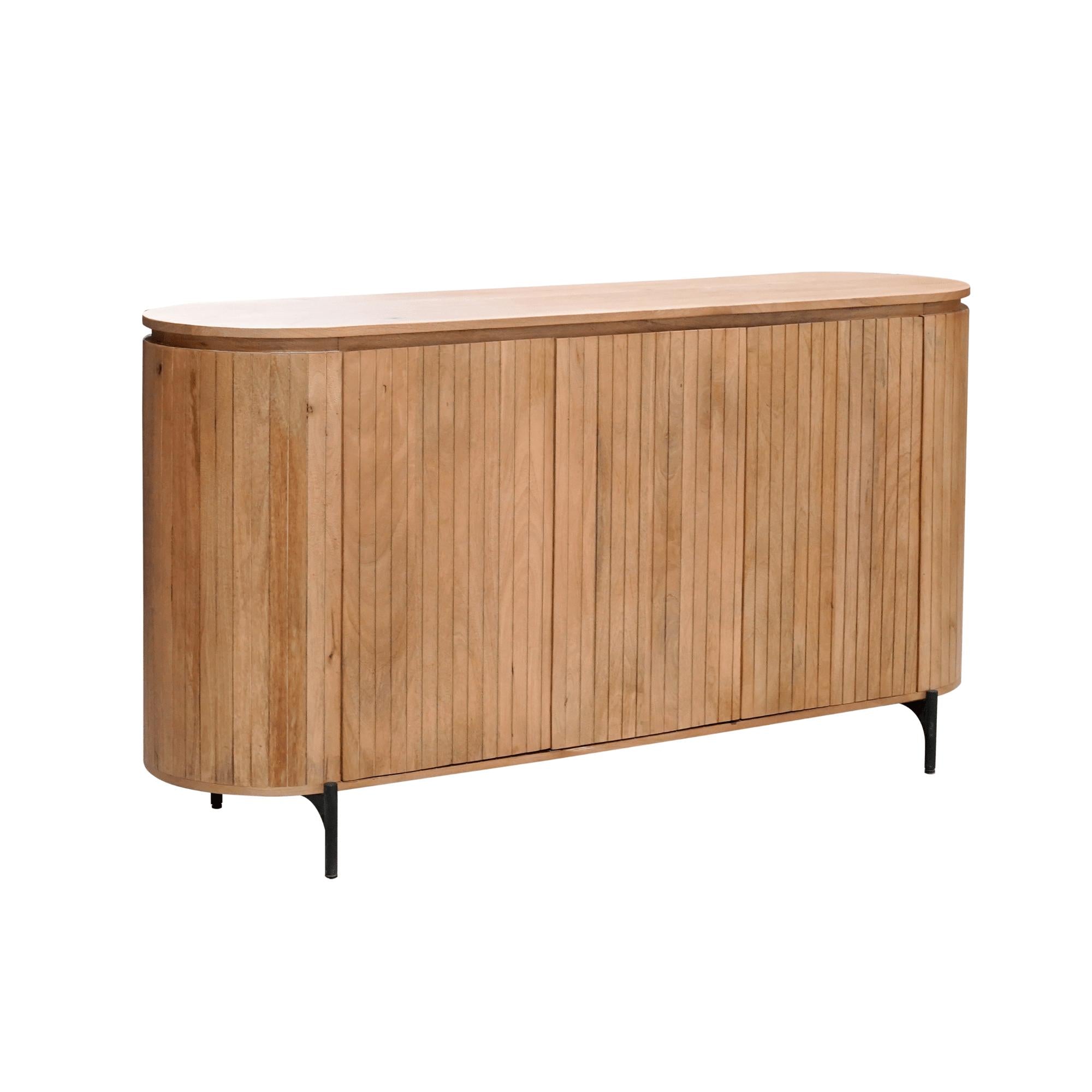 Dressoir Solana | 165 cm | Naturel - Industrieelinhuis.nl