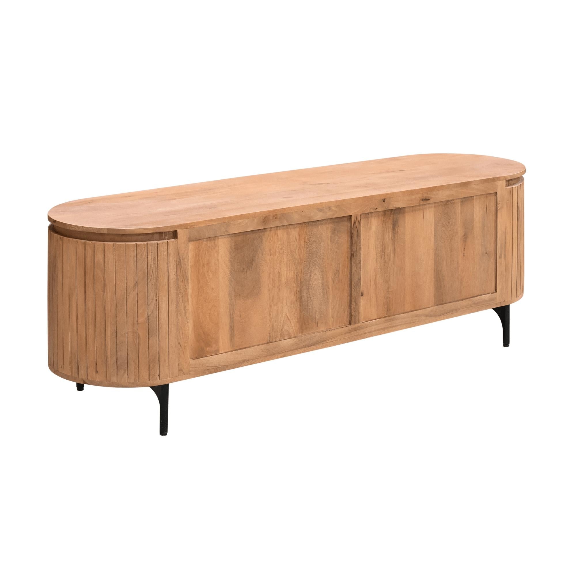 Tv meubel Solana | 165 cm | Naturel - Industrieelinhuis.nl