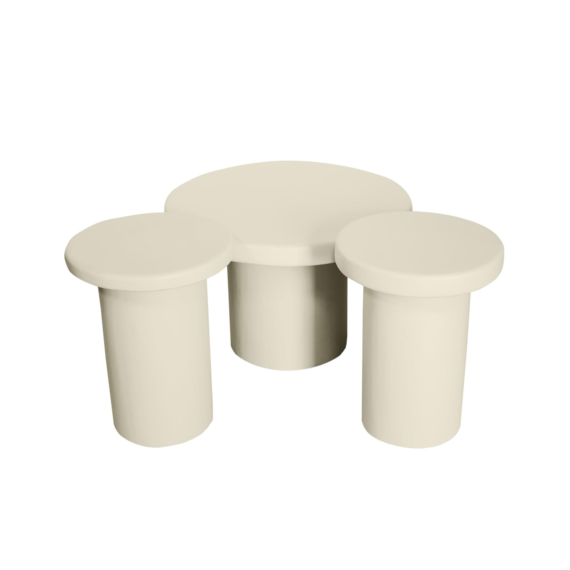 Salontafel Maya 70 cm Zand - Industrieelinhuis.nl