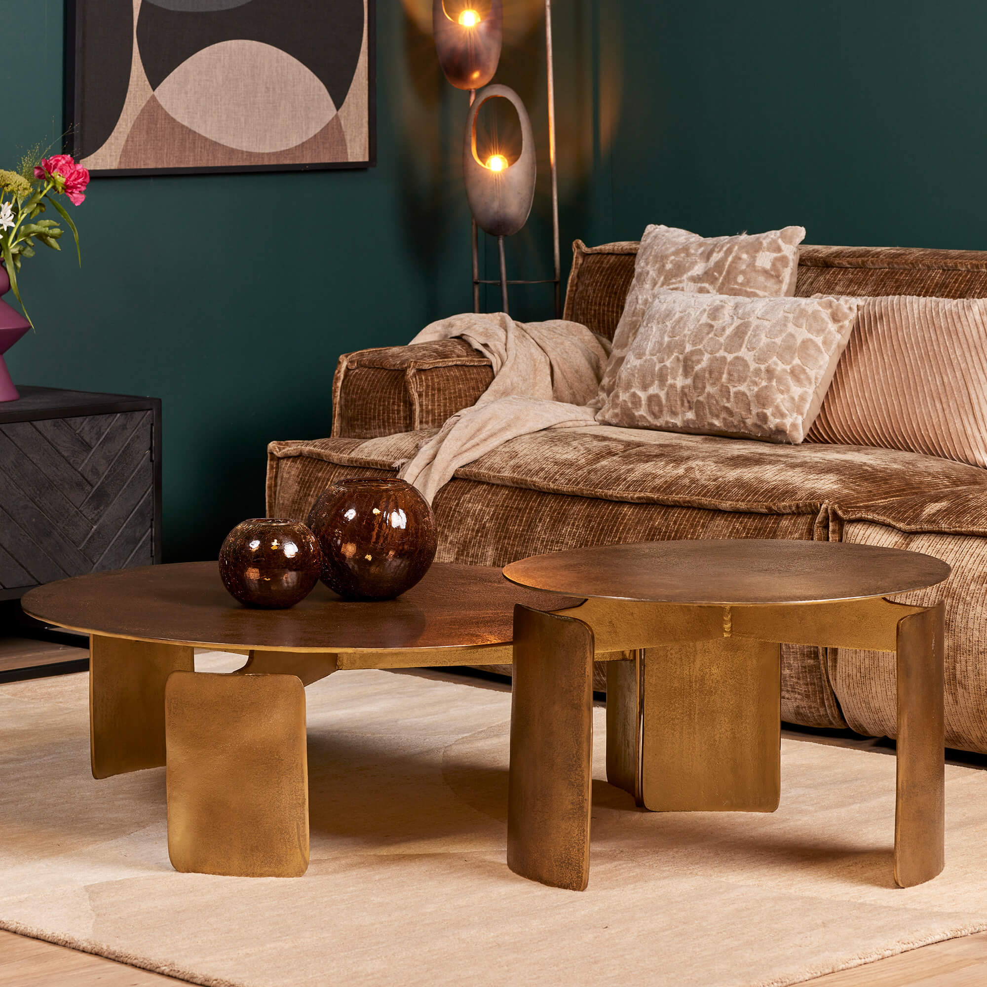 Salontafel Darwin | 90 cm - Industrieelinhuis.nl
