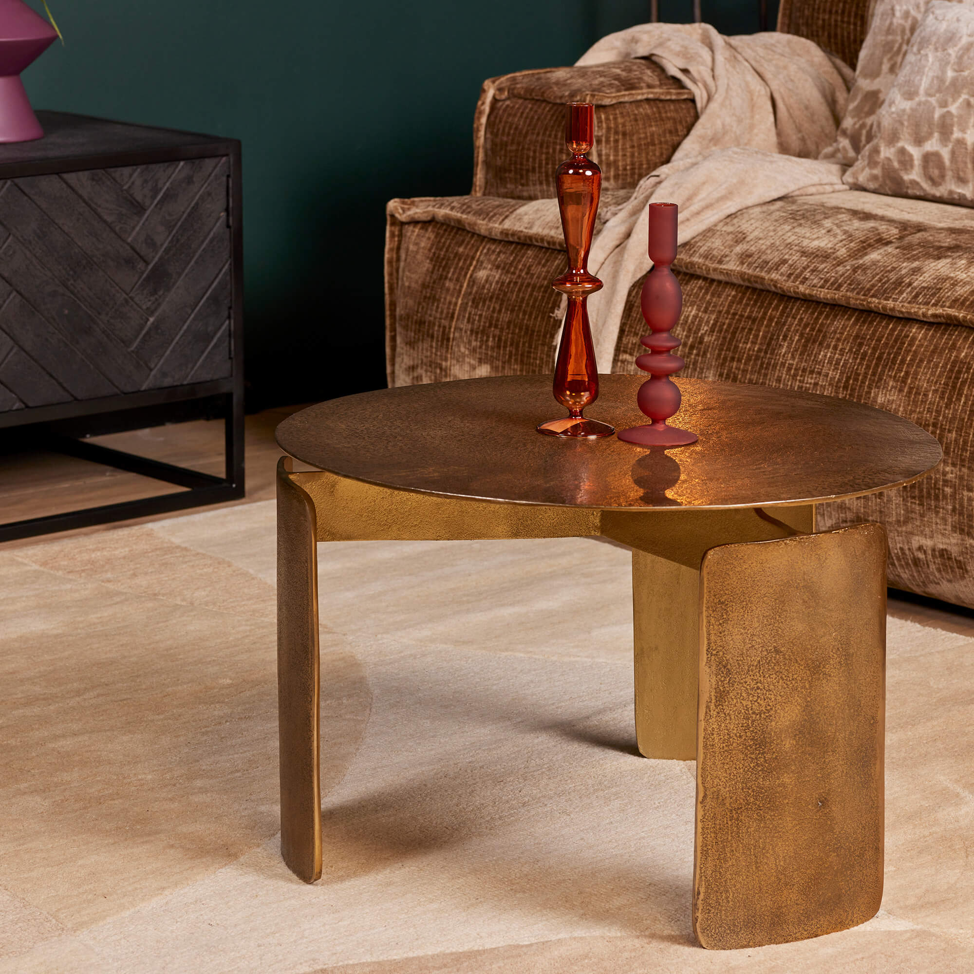 Salontafel Darwin | 60 cm - Industrieelinhuis.nl