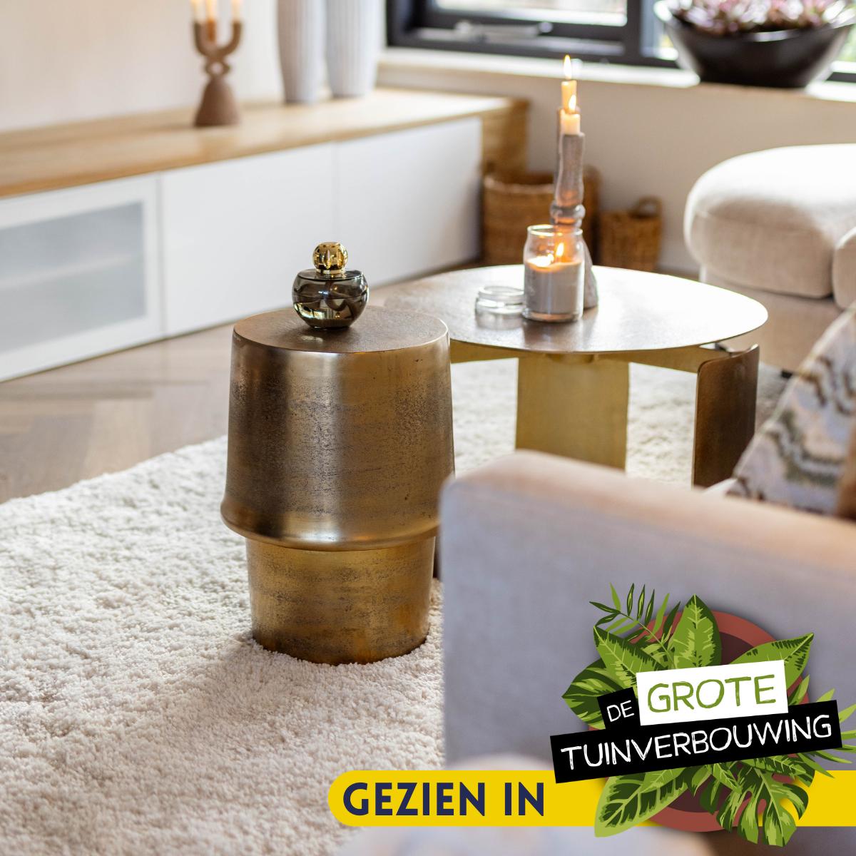 Salontafel Darwin | 60 cm - Industrieelinhuis.nl
