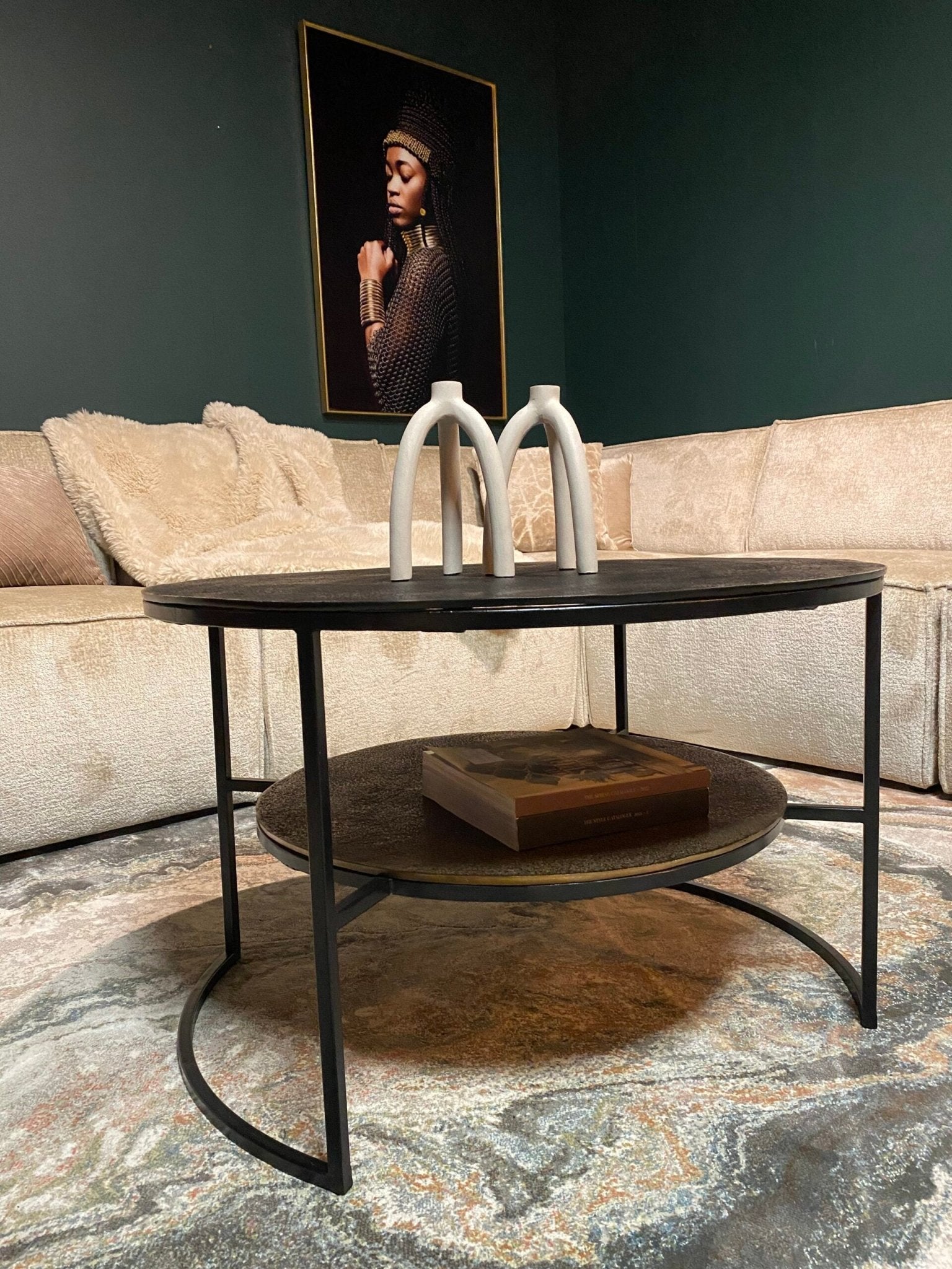 Salontafel Lecia | 80 cm - Industrieelinhuis.nl