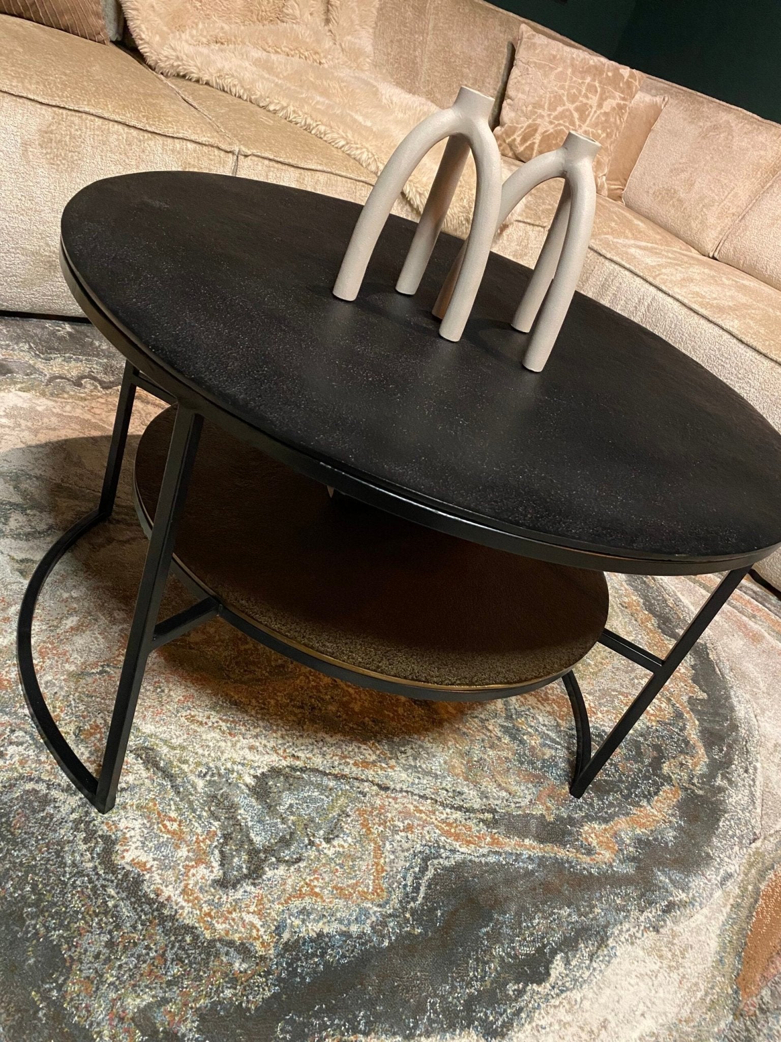 Salontafel Lecia | 80 cm - Industrieelinhuis.nl