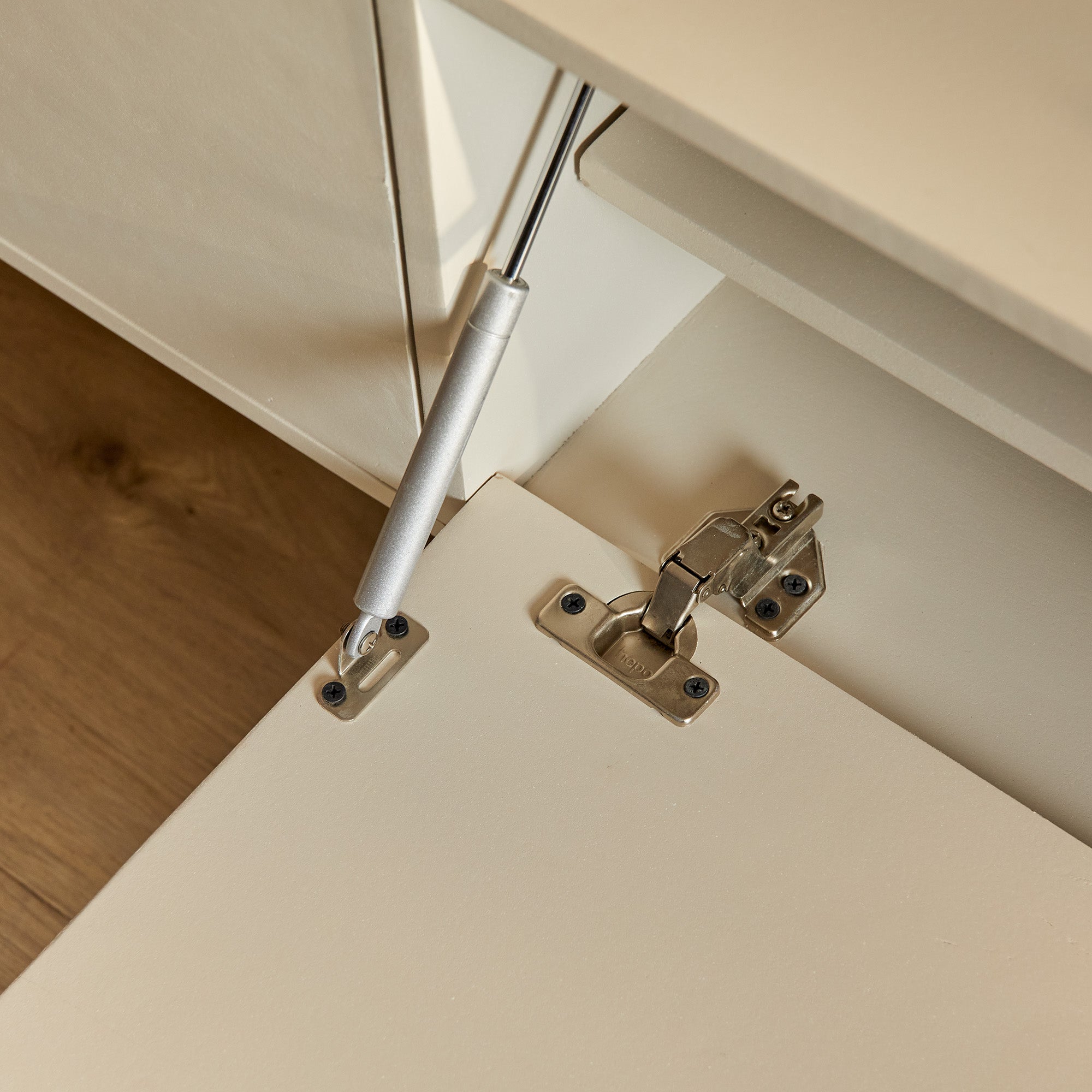 Zwevend tv meubel Vision Zand 200 cm - Industrieelinhuis.nl
