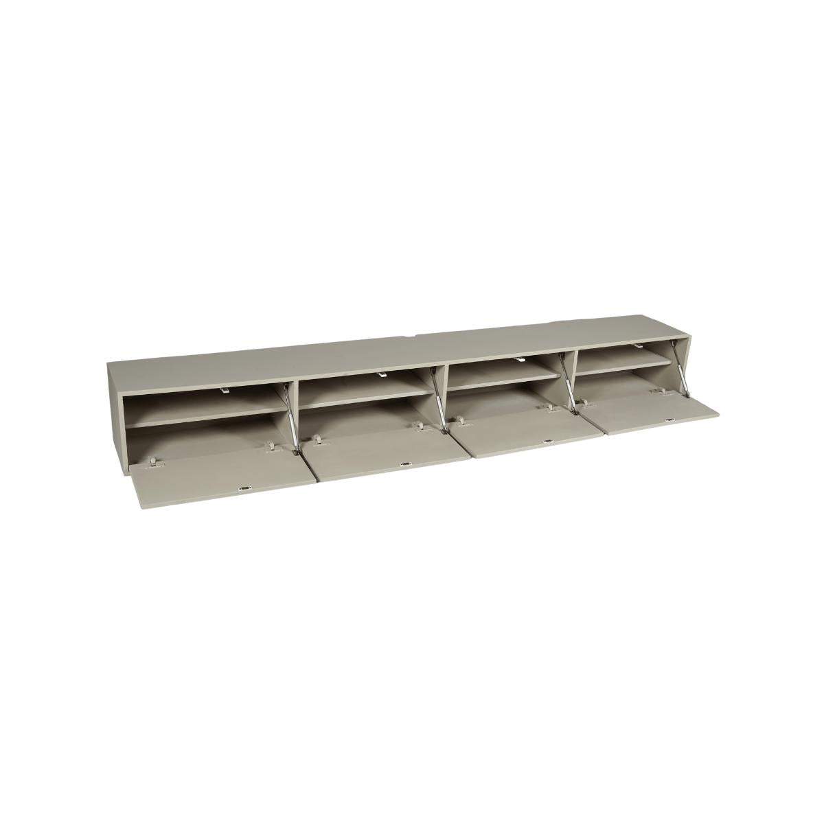 Zwevend tv meubel Vision Zand 200 cm - Industrieelinhuis.nl