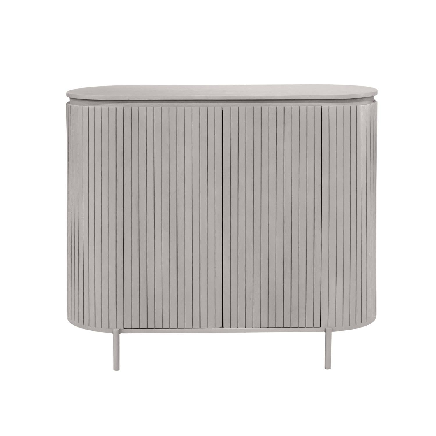 Kabinet kast Solana | 115 cm | Taupe - Industrieelinhuis.nl