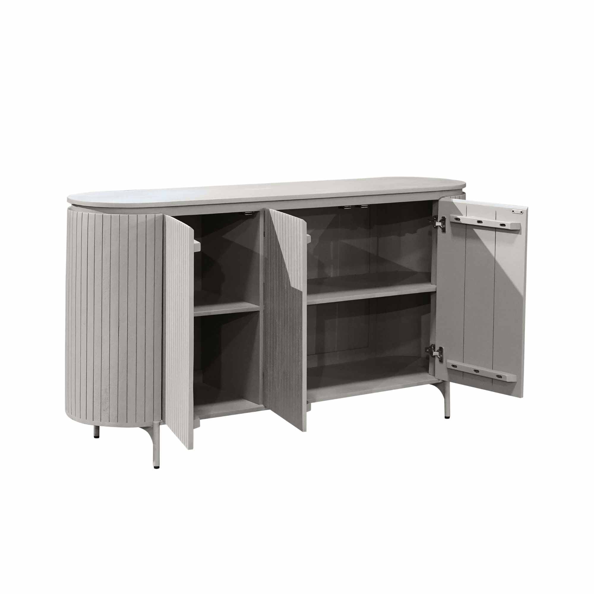 Dressoir Solana | 165 cm | Taupe - Industrieelinhuis.nl