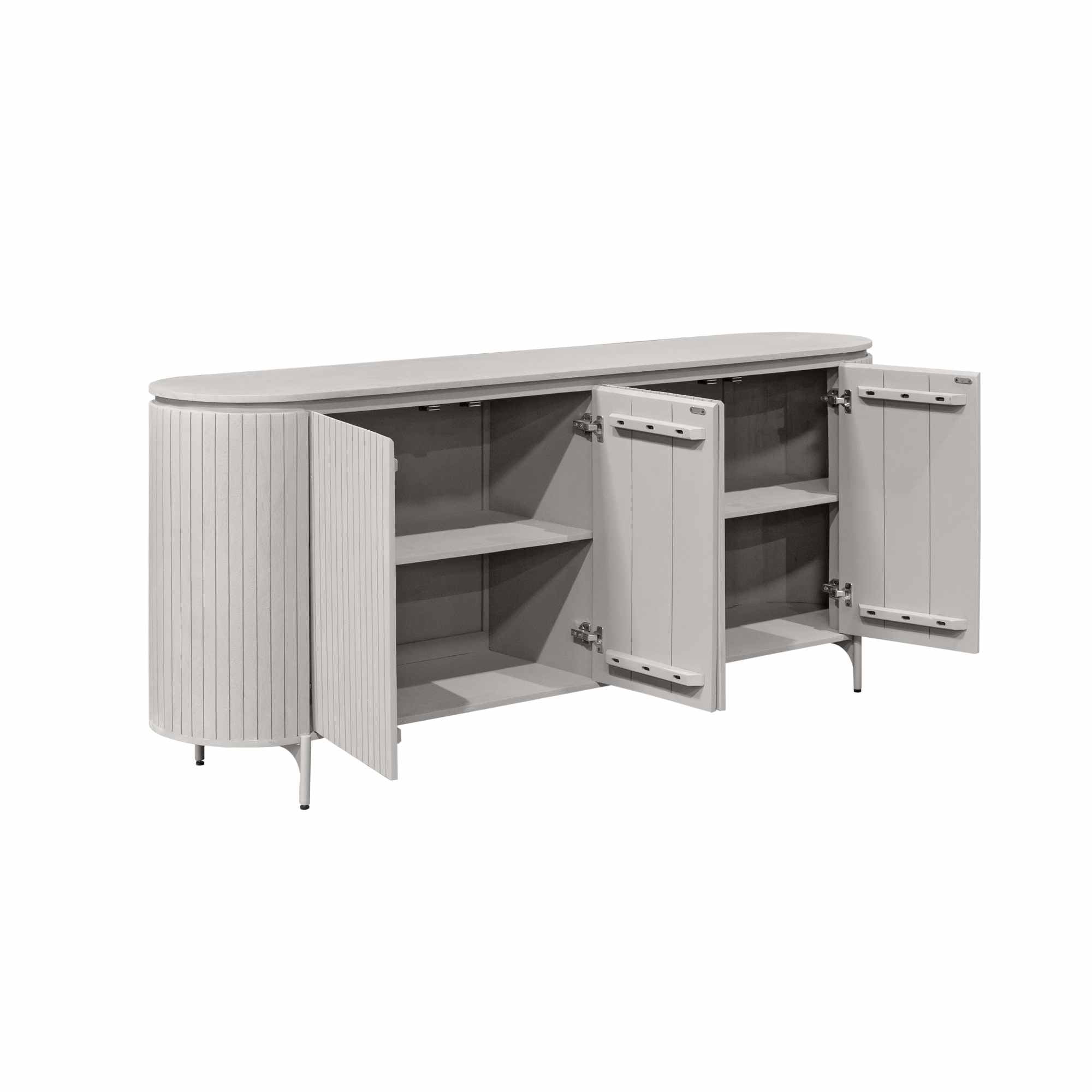 Dressoir Solana | 210 cm | Taupe - Industrieelinhuis.nl