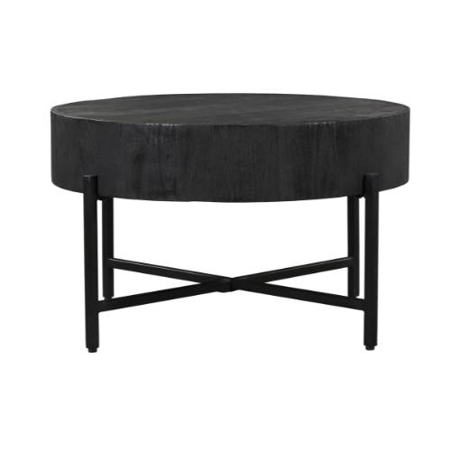 Salontafel Cooper Black 80 cm - Industrieelinhuis.nl
