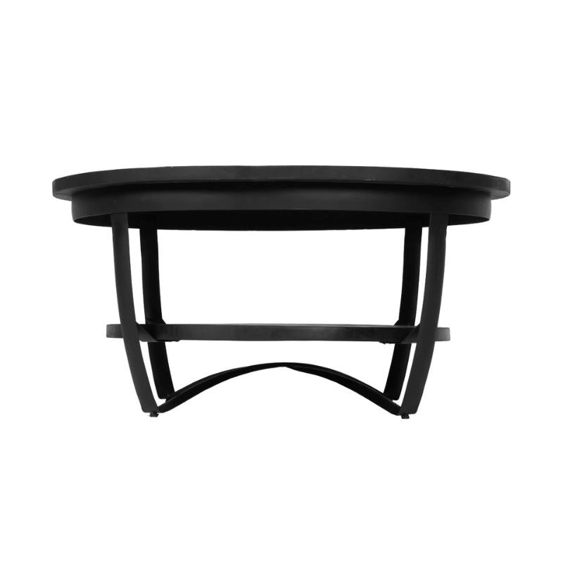 Salontafel Paras Black | 70 cm - Industrieelinhuis.nl