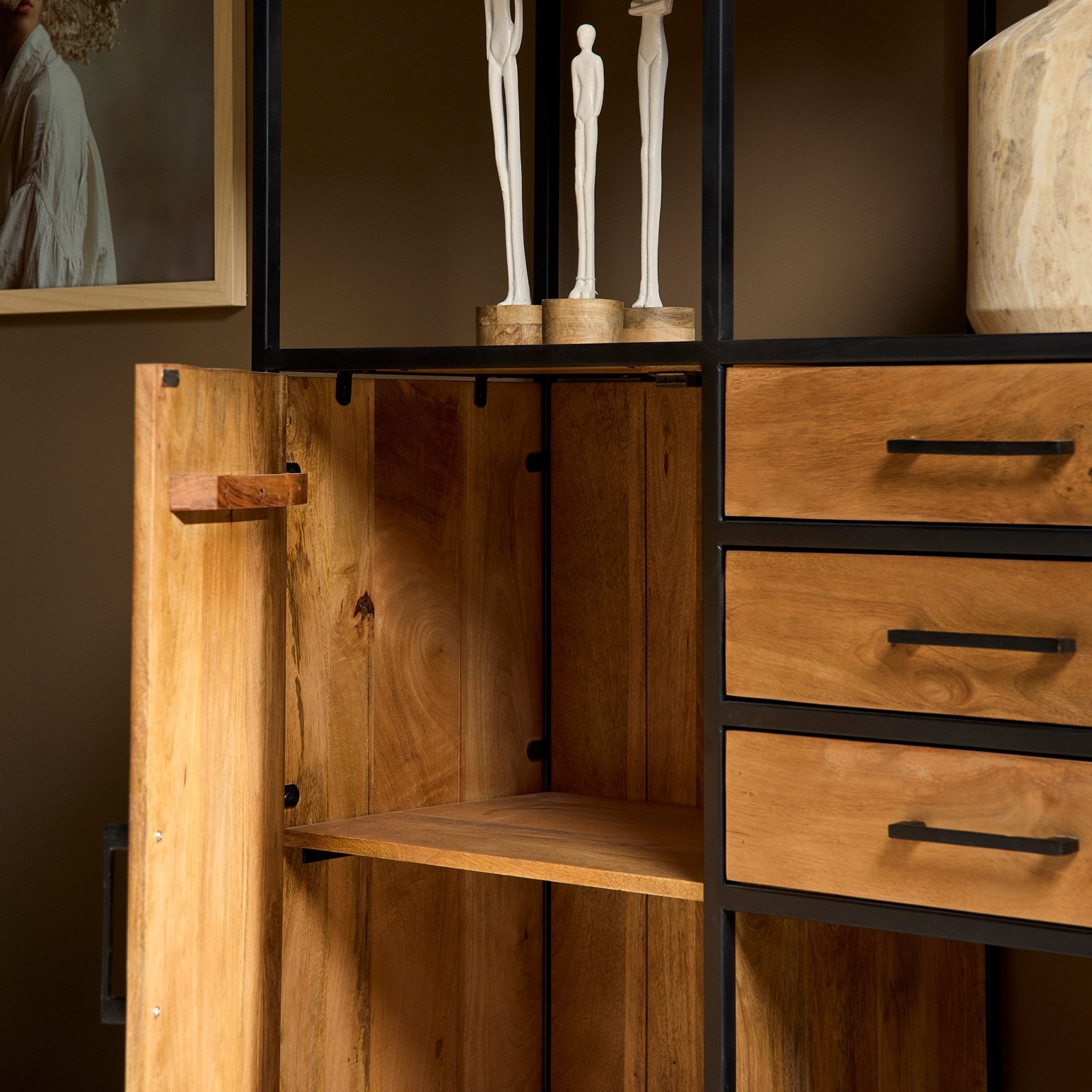 Vakkenkast Denver | Supreme | XXL - Industrieelinhuis.nl