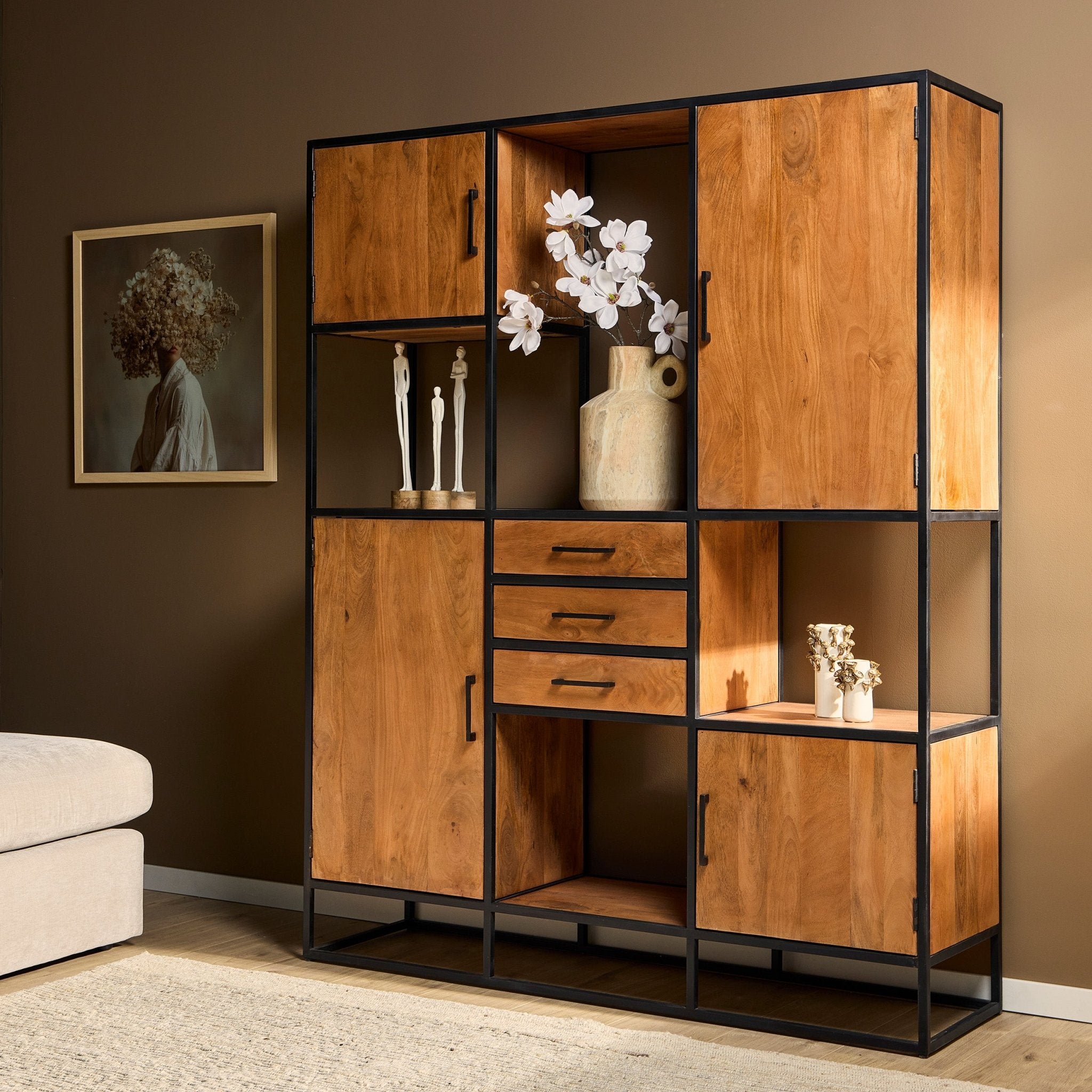 Vakkenkast Denver | Supreme | XXL - Industrieelinhuis.nl