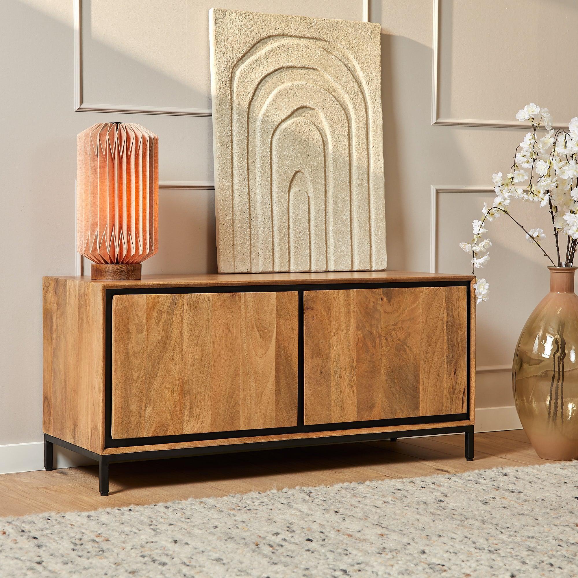 Tv-meubel Strata | 120 cm - Industrieelinhuis.nl