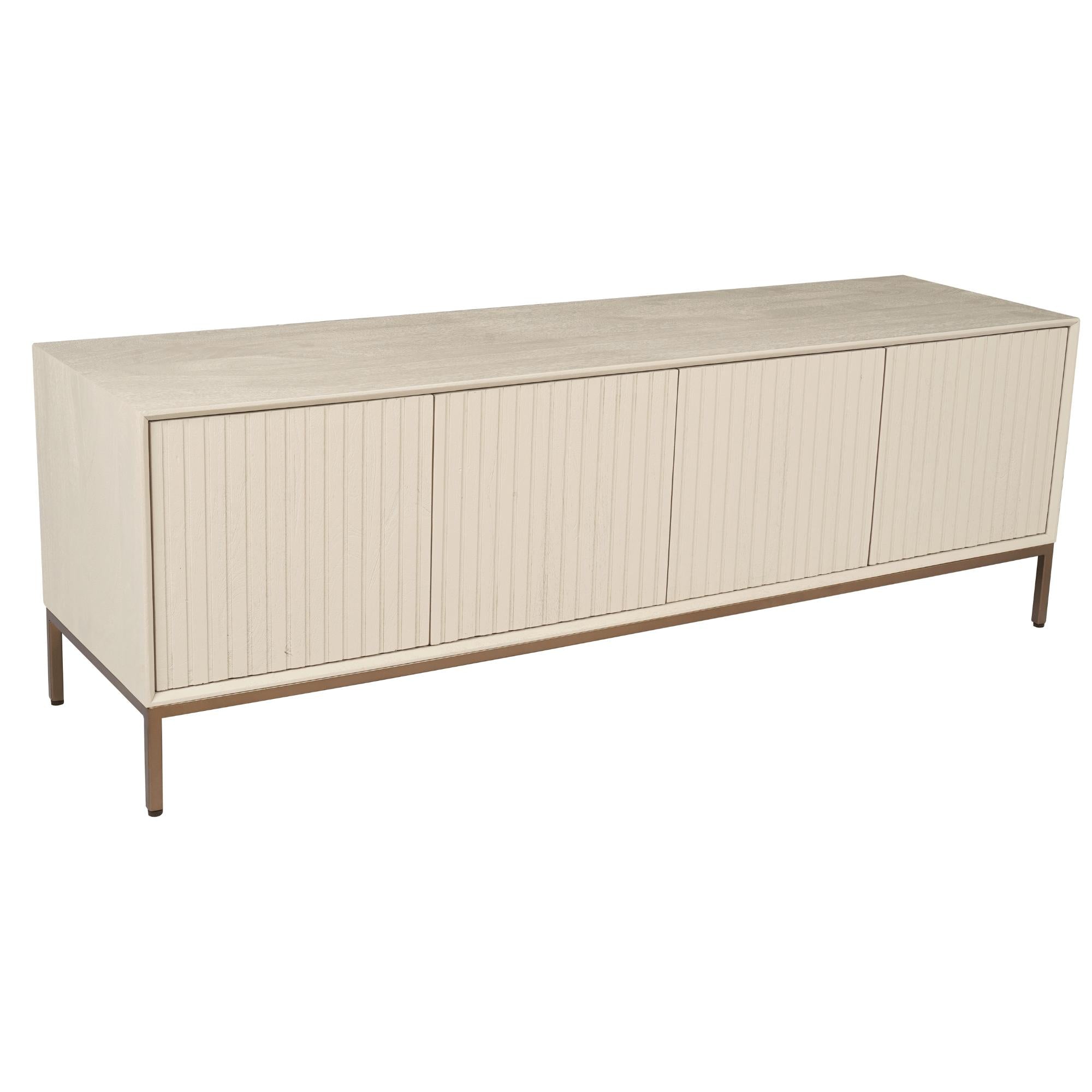 Tv meubel beige Madison Sand 165 cm - Industrieelinhuis.nl