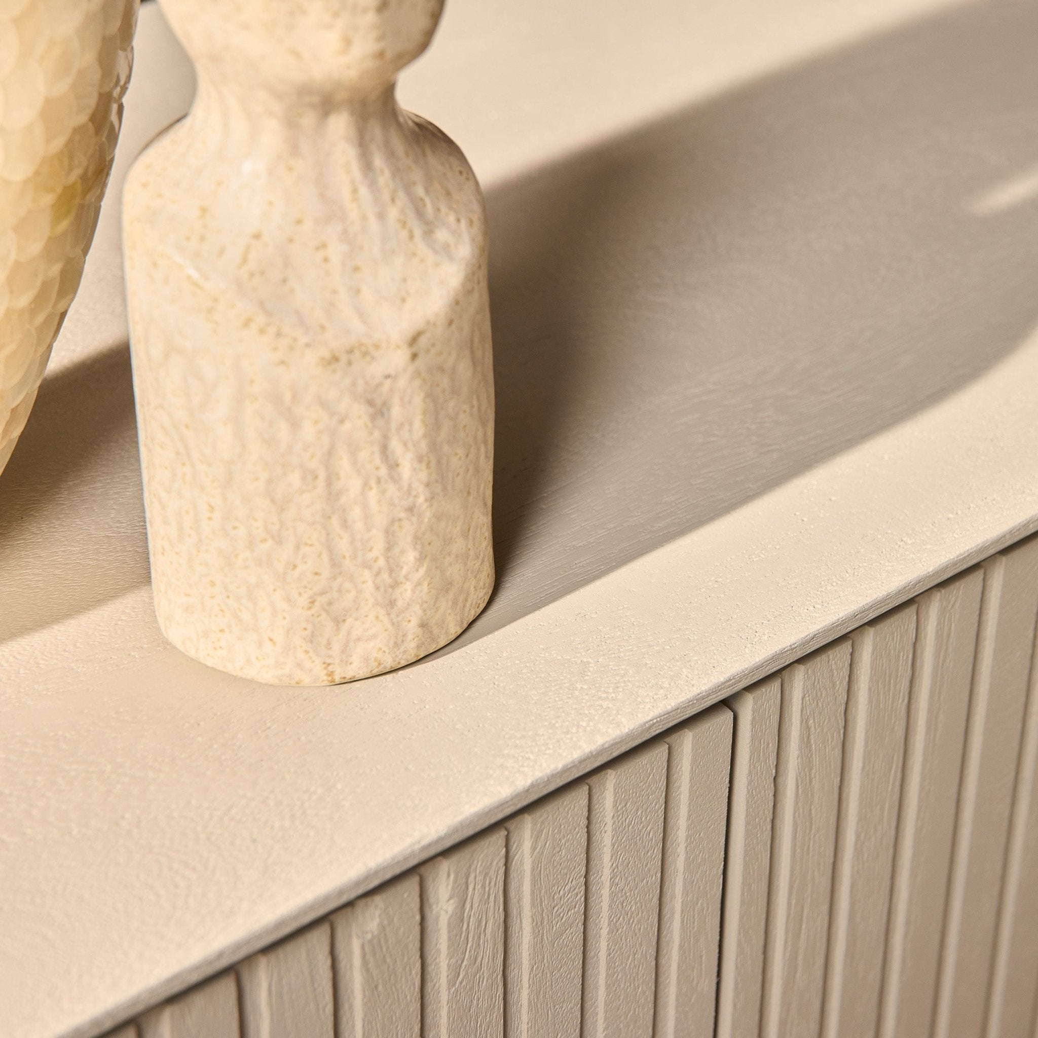 Tv meubel Beige Madison Sand 210 cm - Industrieelinhuis.nl
