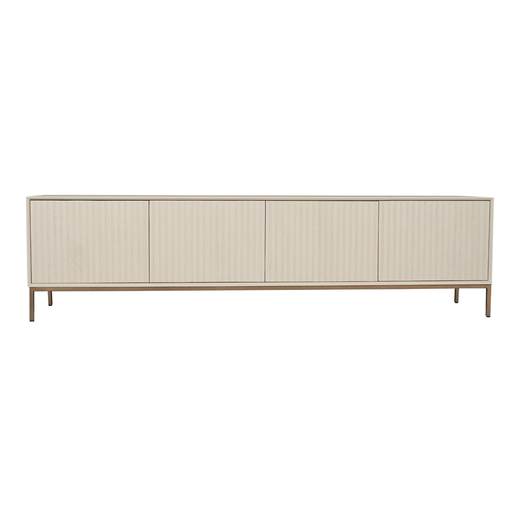 Tv meubel Beige Madison Sand 210 cm - Industrieelinhuis.nl