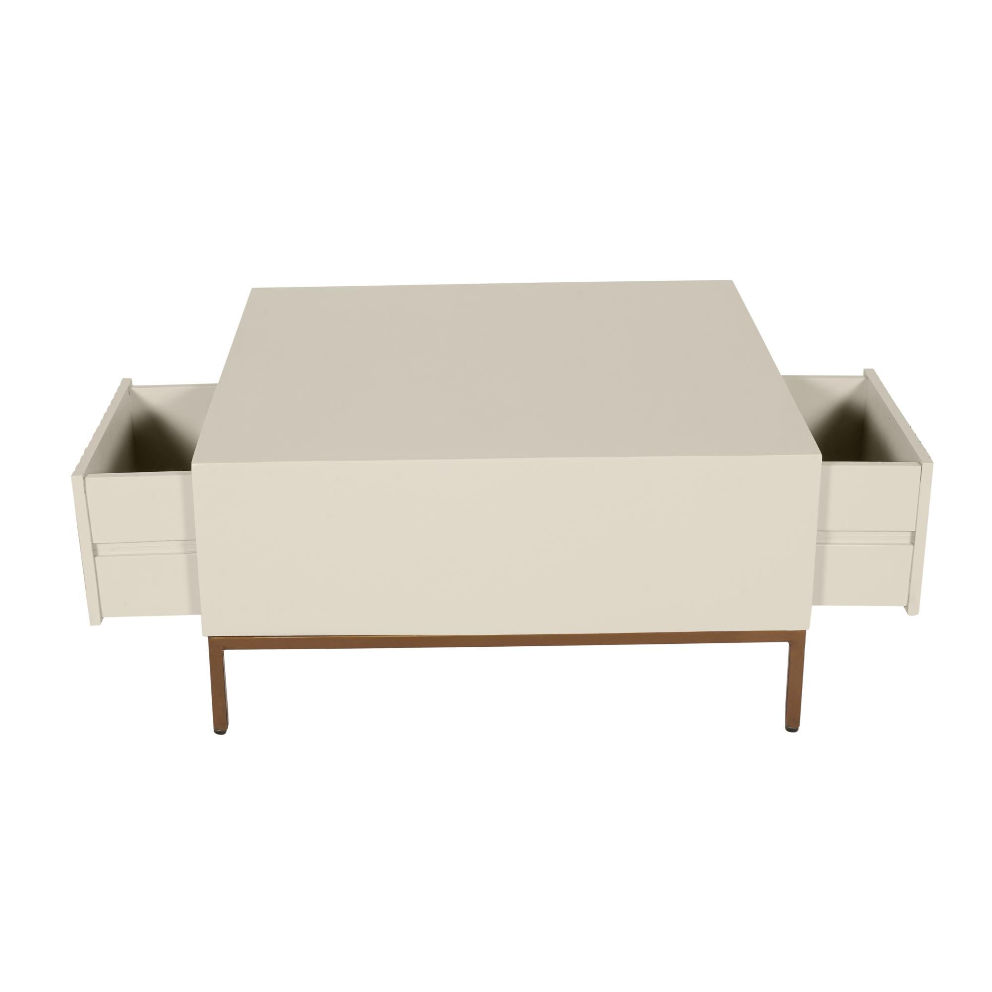 Salontafel Madison Sand| 80 cm - Industrieelinhuis.nl