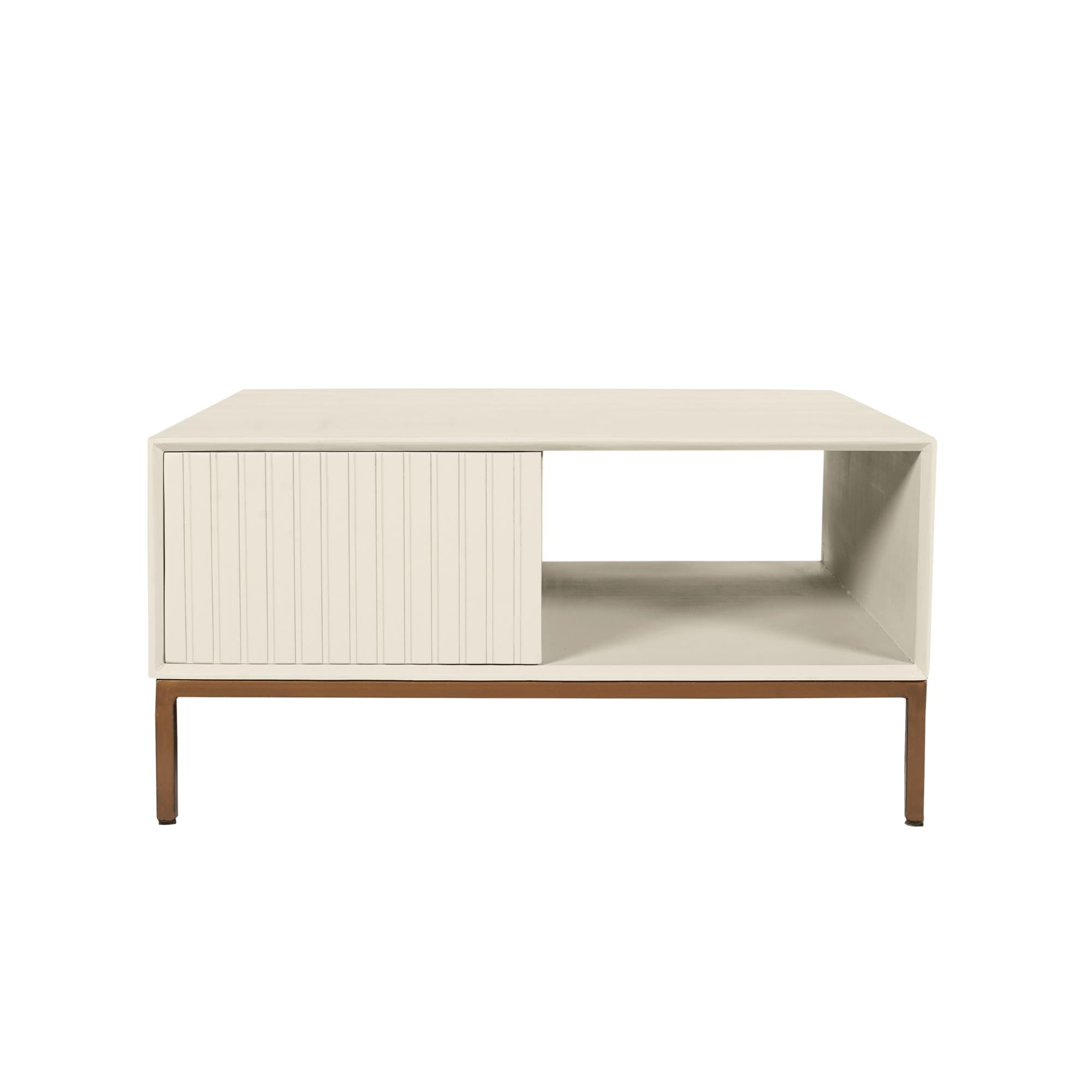 Salontafel Madison Sand| 80 cm - Industrieelinhuis.nl