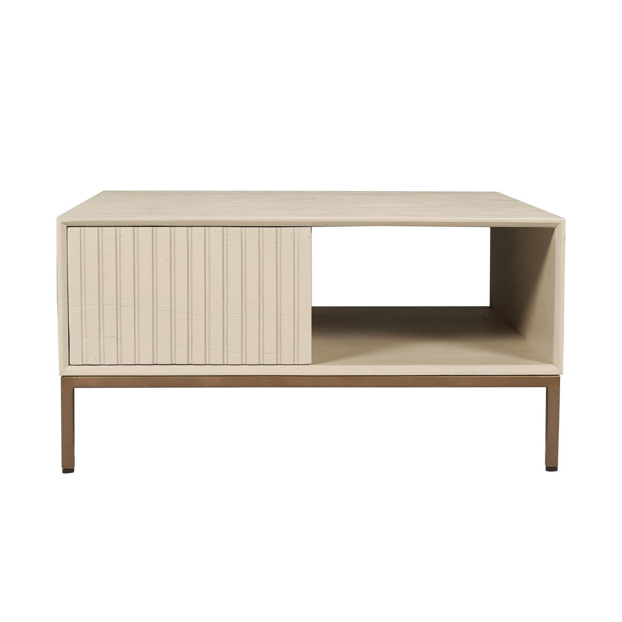 Salontafel Madison Sand| 80 cm - Industrieelinhuis.nl