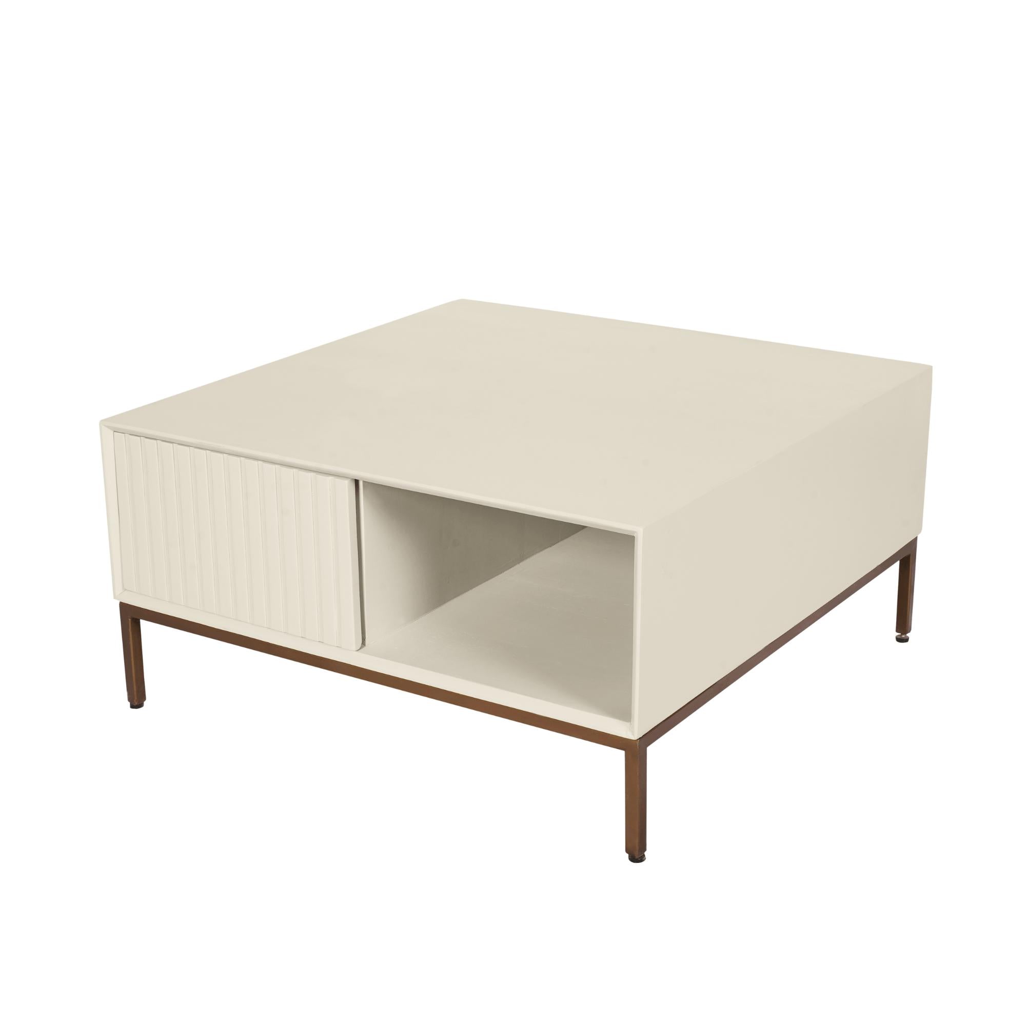 Salontafel Madison Sand| 80 cm - Industrieelinhuis.nl