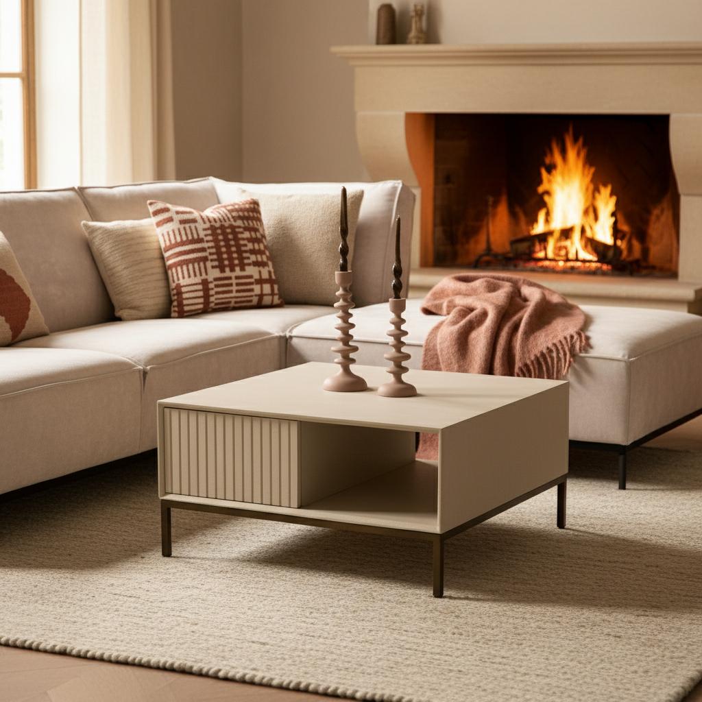 Salontafel Madison Sand | 80 cm